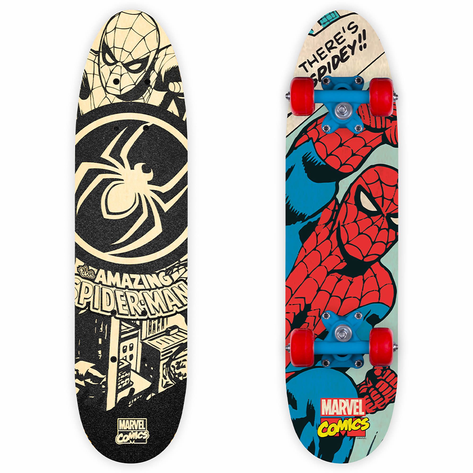 Skateboard Spider-Man 61 cm – Kinder Holz Skateboard 24 Zoll Funboard