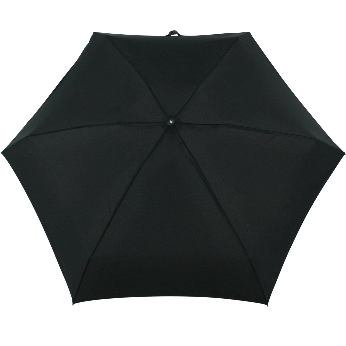 Schirm cm Taschenregenschirm Format, winziger Mini Handy iX-brella 15 ultra-klein Ultra im schwarz