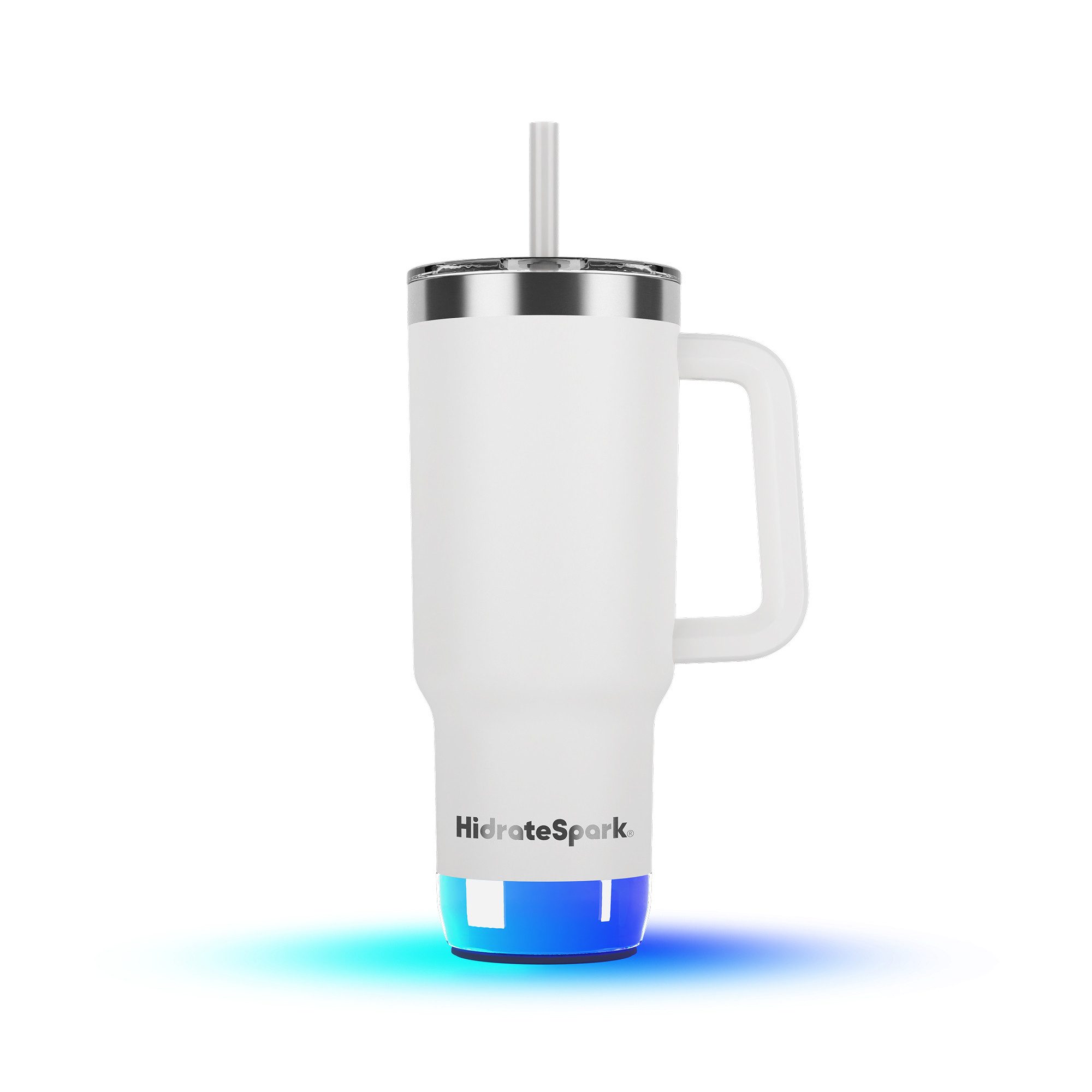 HidrateSpark Trinkflasche HidrateSpark PRO 2 Smart Tumbler 30 oz (887 ml), Recycelter Edelstahl, vakuum­isoliert (bis zu 24 h kalt / 4 h heiß)