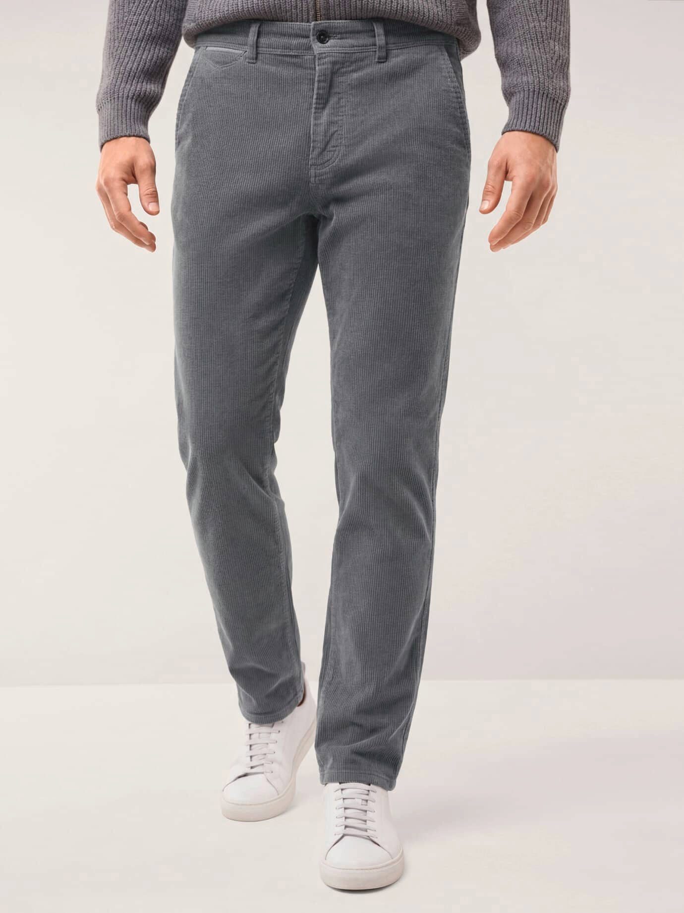 Walbusch Cordhose Herren Cordhose aus weicher Baumwolle Modern fit, modern