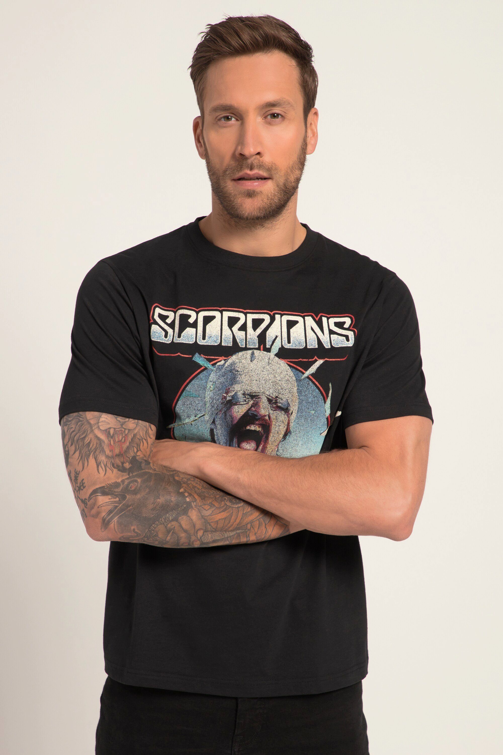 JP1880 T-Shirt T-Shirt Bandshirt Scorpions Halbarm
