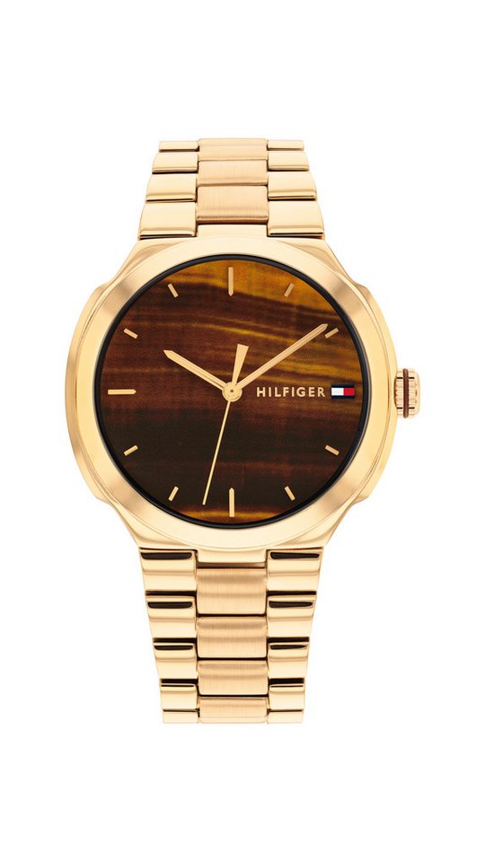 Tommy Hilfiger Quarzuhr Georgia 1782909, Armbanduhr, Damenuhr, Edelstahlarmband, analog