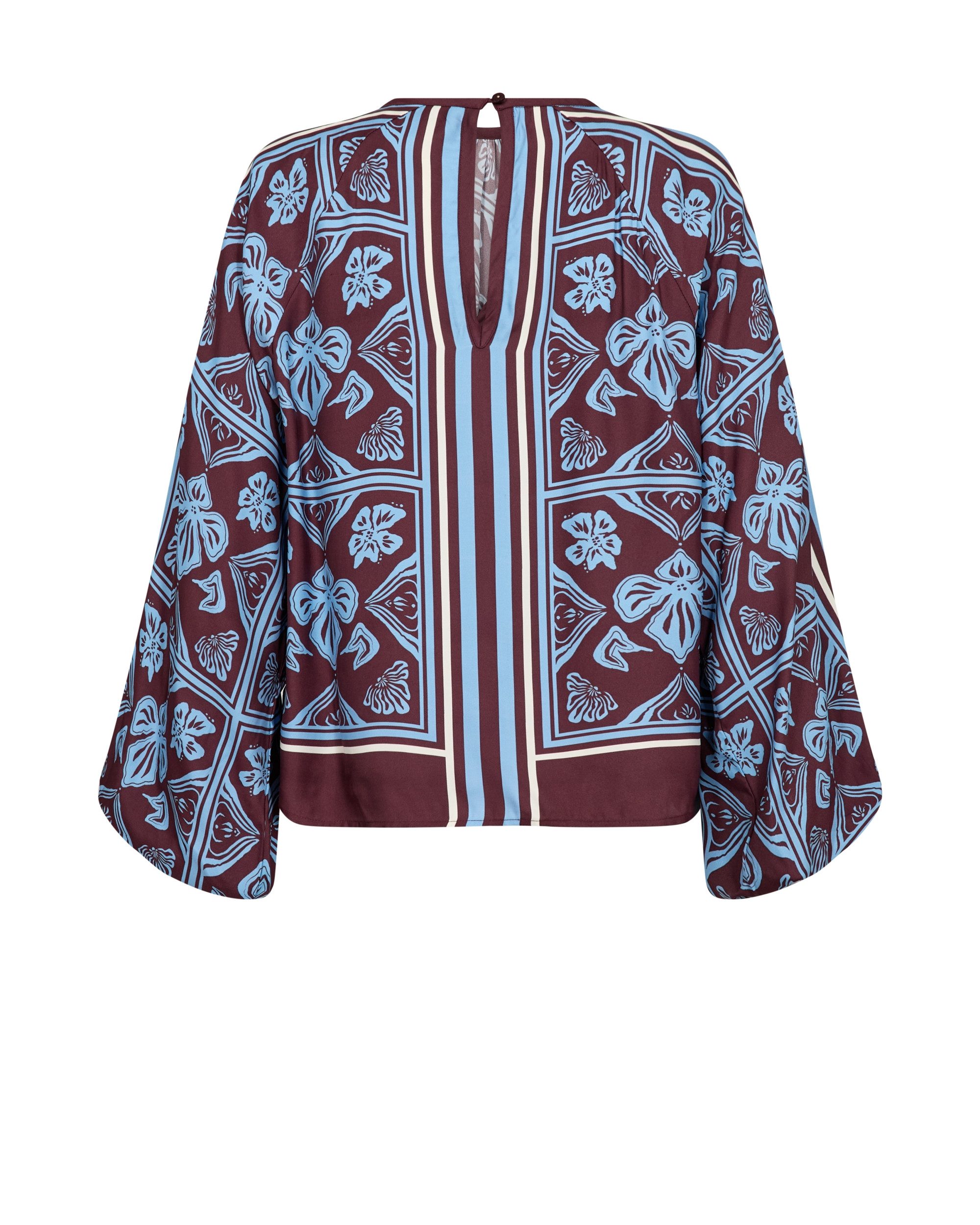 Mos Mosh Schlupfbluse MMMilkey Linocut Blouse