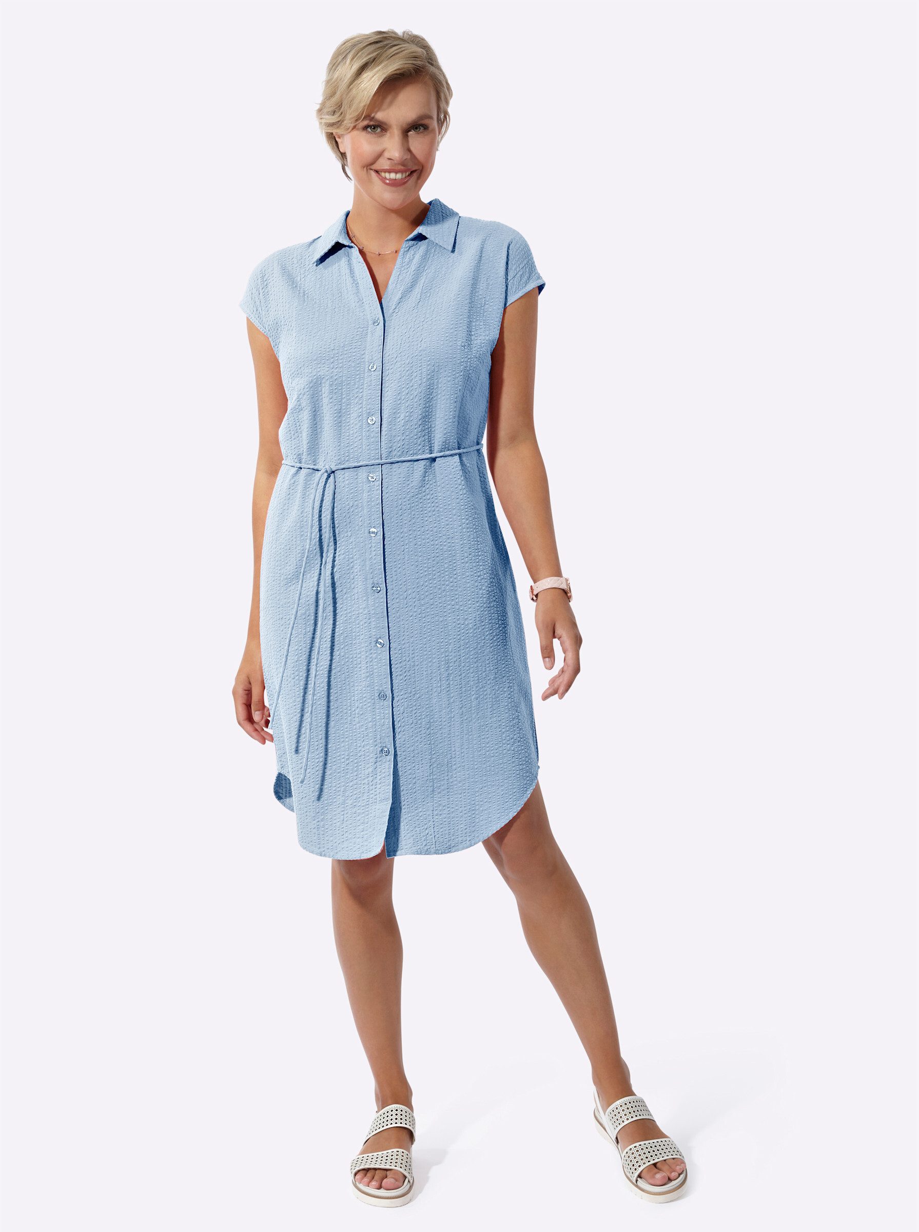 Etuikleid Hemdblusenkleid