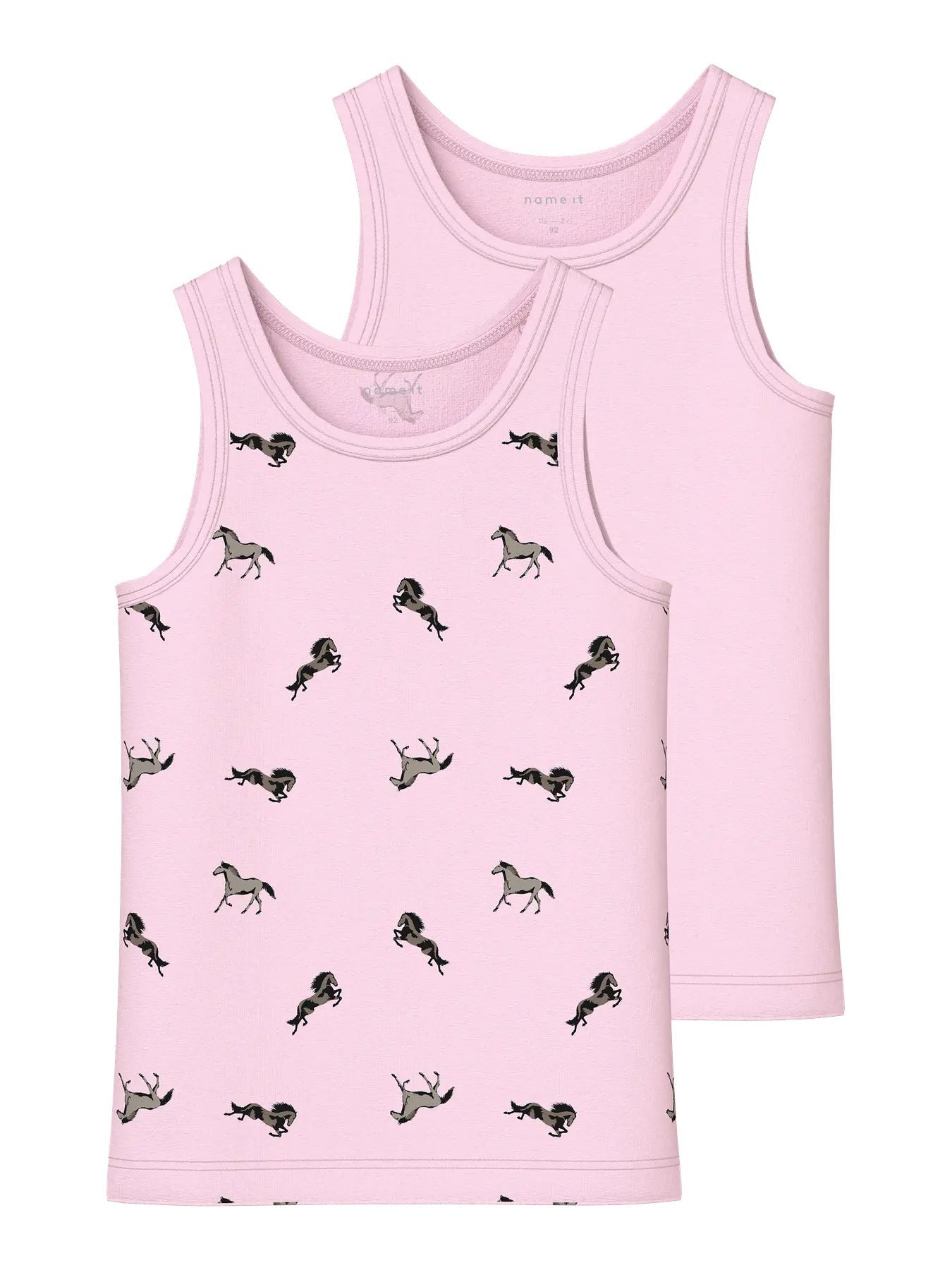 Name It Unterhemd (2-St) NMFTANK TOP 2P BALLERINA HORSE