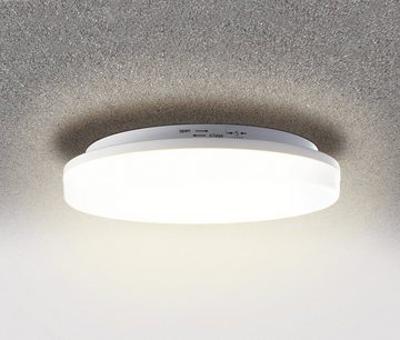 HEITRONIC LED Deckenleuchte Pronto, LED fest integriert, Warmweiß, Wandlampe, Deckenlampe, für innen und außen