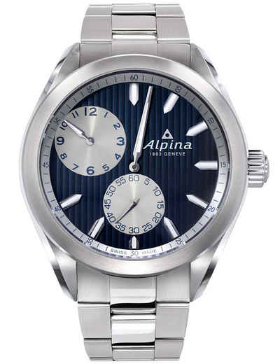 Alpina Schweizer Uhr Alpina AL-650NSS5E6B Herrenuhr Regulator Automatik