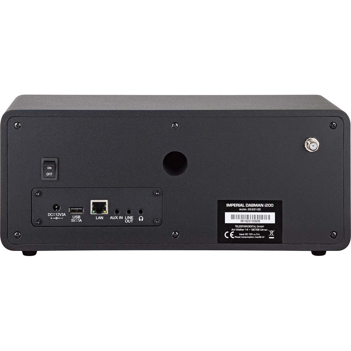 Lenco Imperial DABMAN i200 Internet-Radio