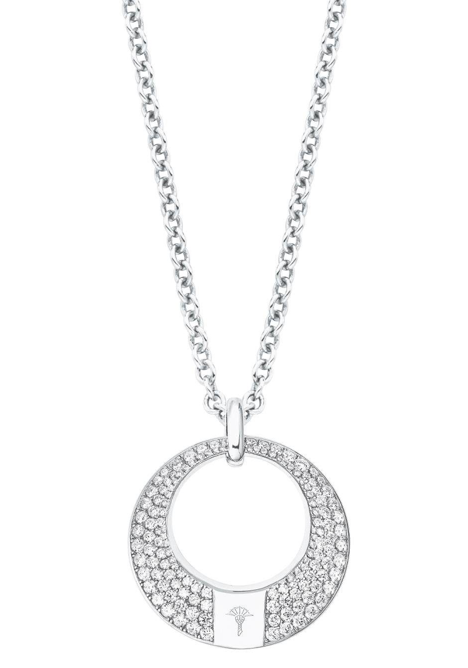 Kette mit Anhänger Kornblume