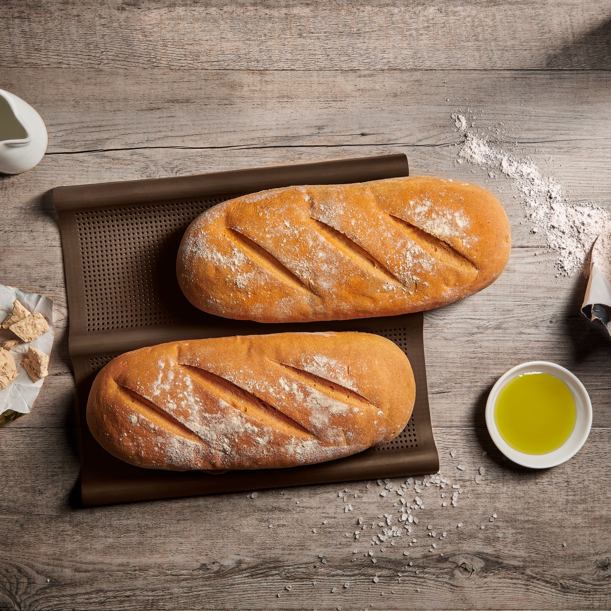 Lurch Backform Ciabatta 29,5 x 26 cm 2-fach