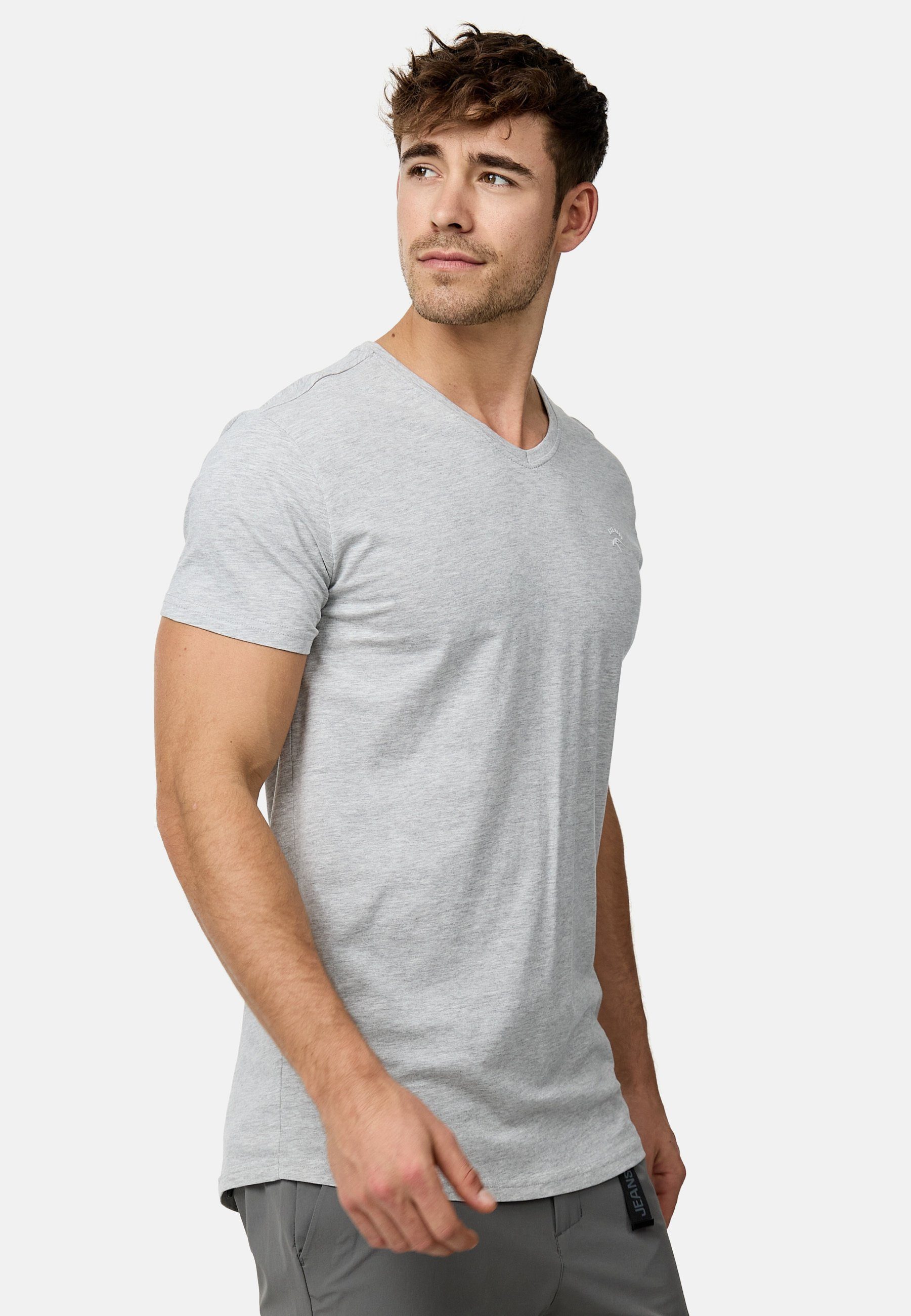 Indicode T-Shirt Herren INClever Shirt Tee Herrenshirt