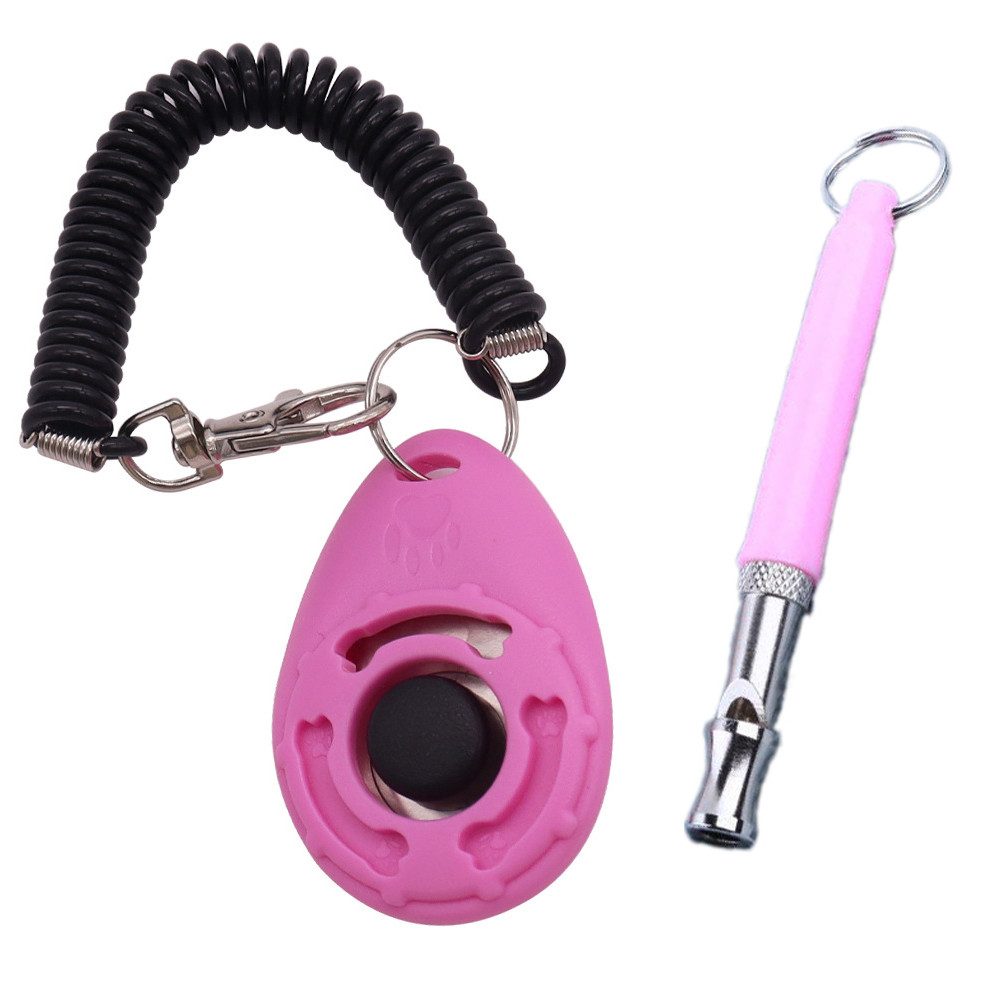 Hundepfeife Pestation Trainer Hochfrequenzpfeife und Smart Clicker