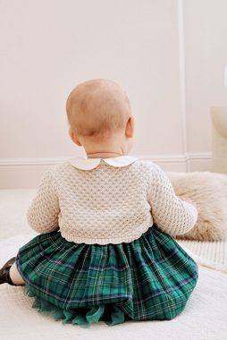 Next Karokleid Babyset: Kleid und Strickjacke mit Strumpfhosen (3-tlg)