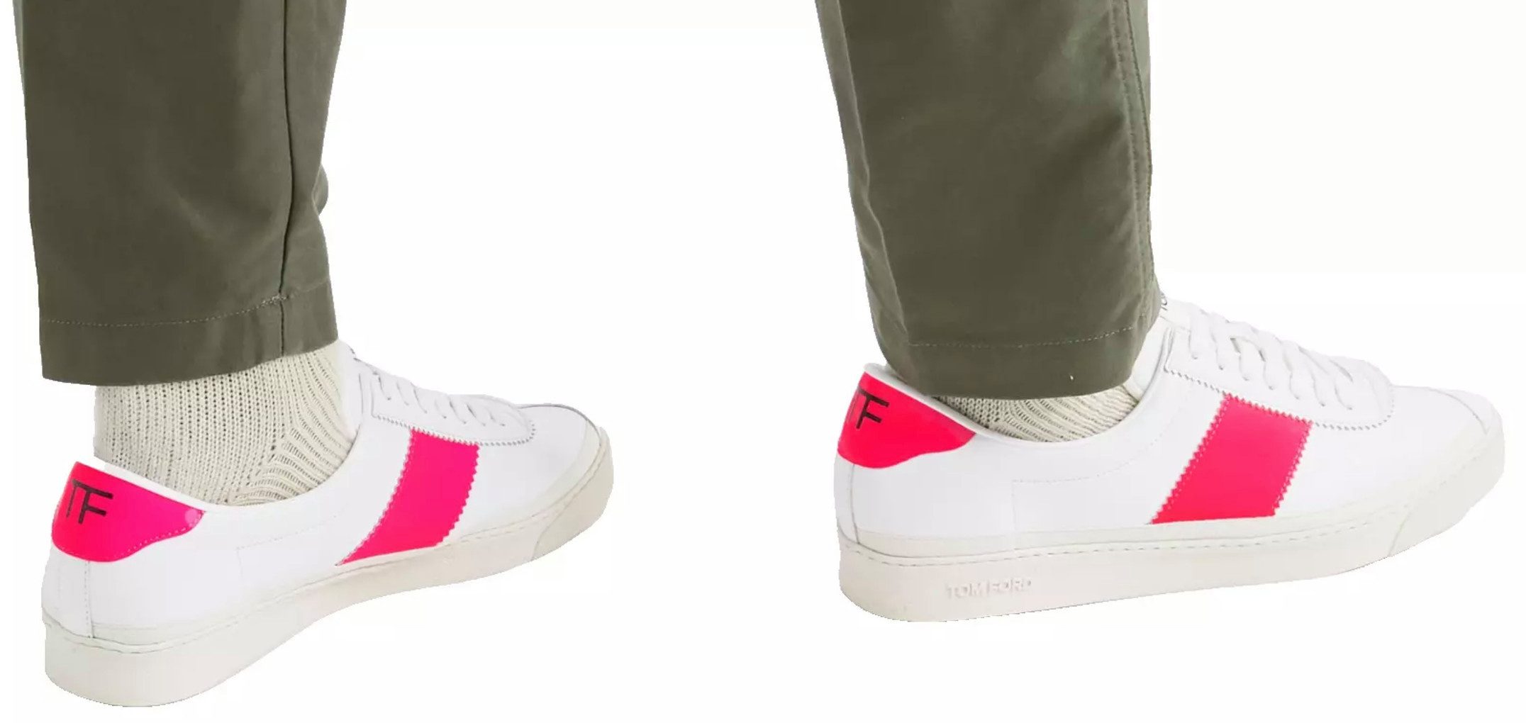 Tom Ford Bannister Panelled Faux Leder Schuhe Eco-Friendly und Luxuriös Sneaker Recyceltem Gummi, Bio-Baumwolle Schnürsenkel, Phthalatfreie Endstücke