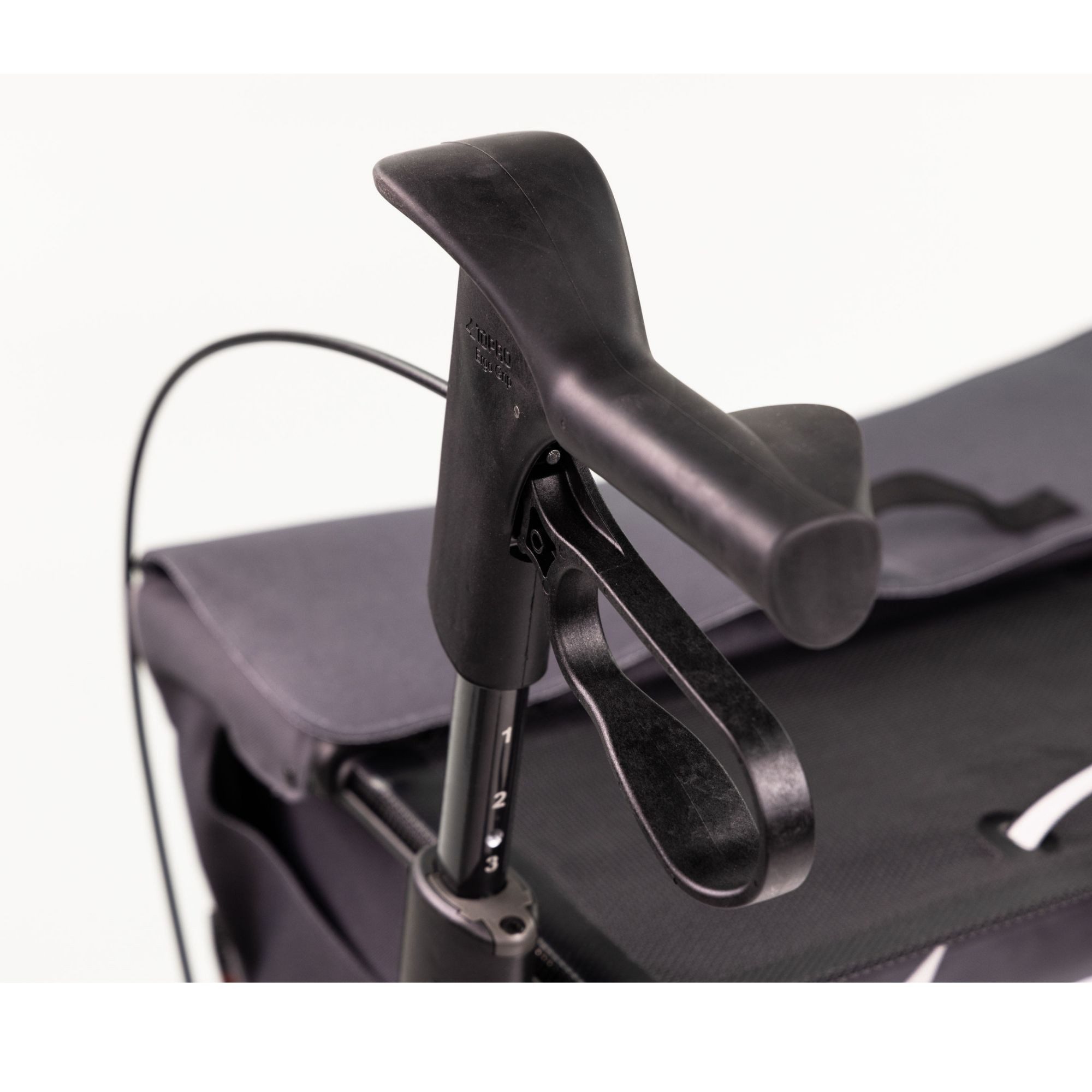 Topro Rollator Troja 5G Black Series, für Indoor und Outdoor, Größe M, Ozeanblau