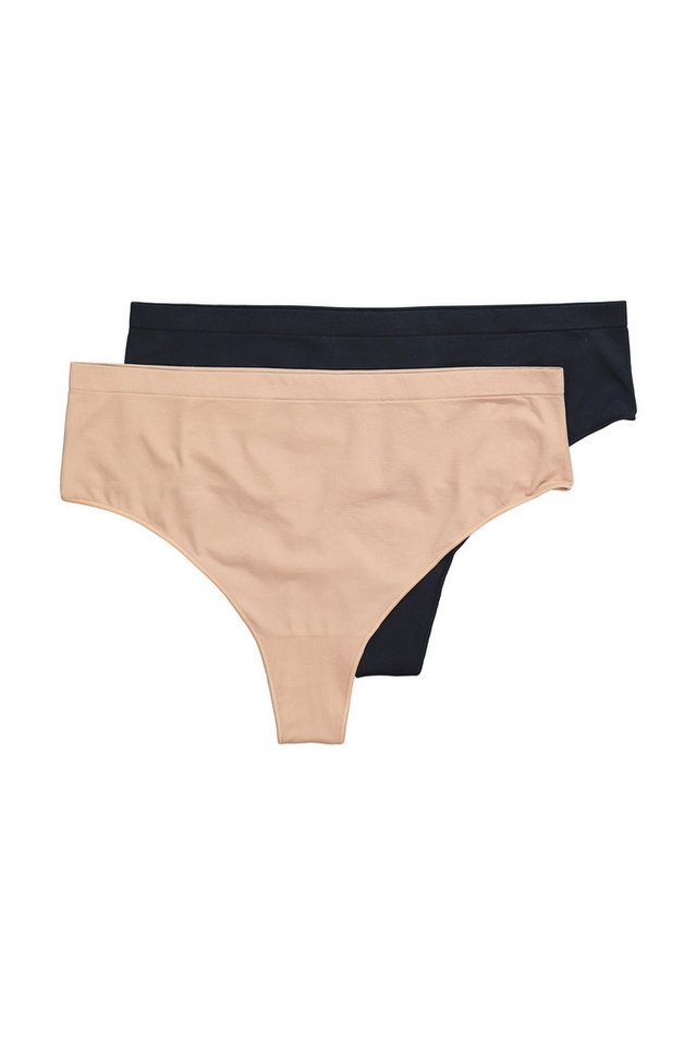 Ulla Popken Slip Strings 2er-Pack nahtlos