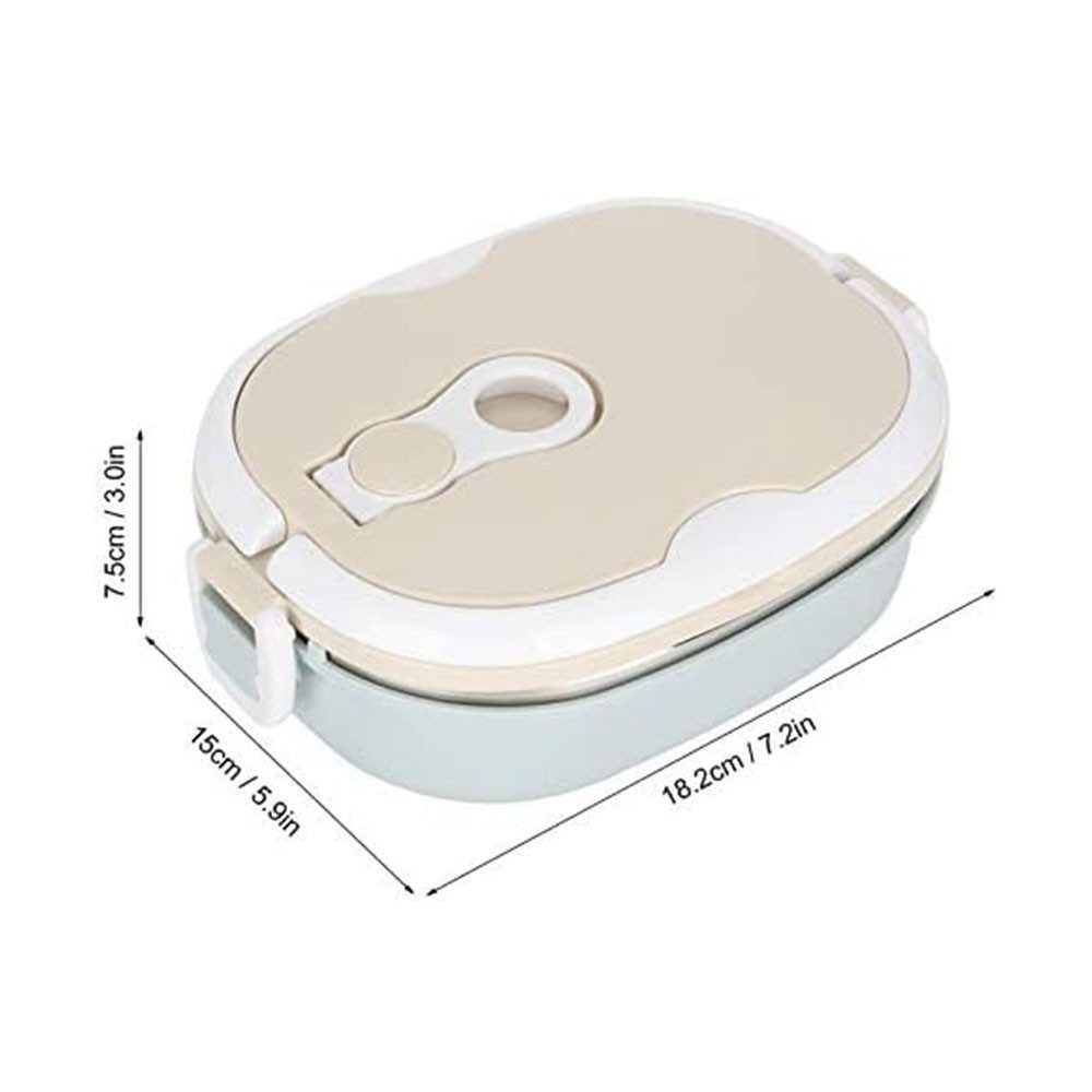 FELIXLEO Lunchbox Thermo Bento Lunchbox mit Edelstahl Wärmedämmung, Einzelschicht 800ml