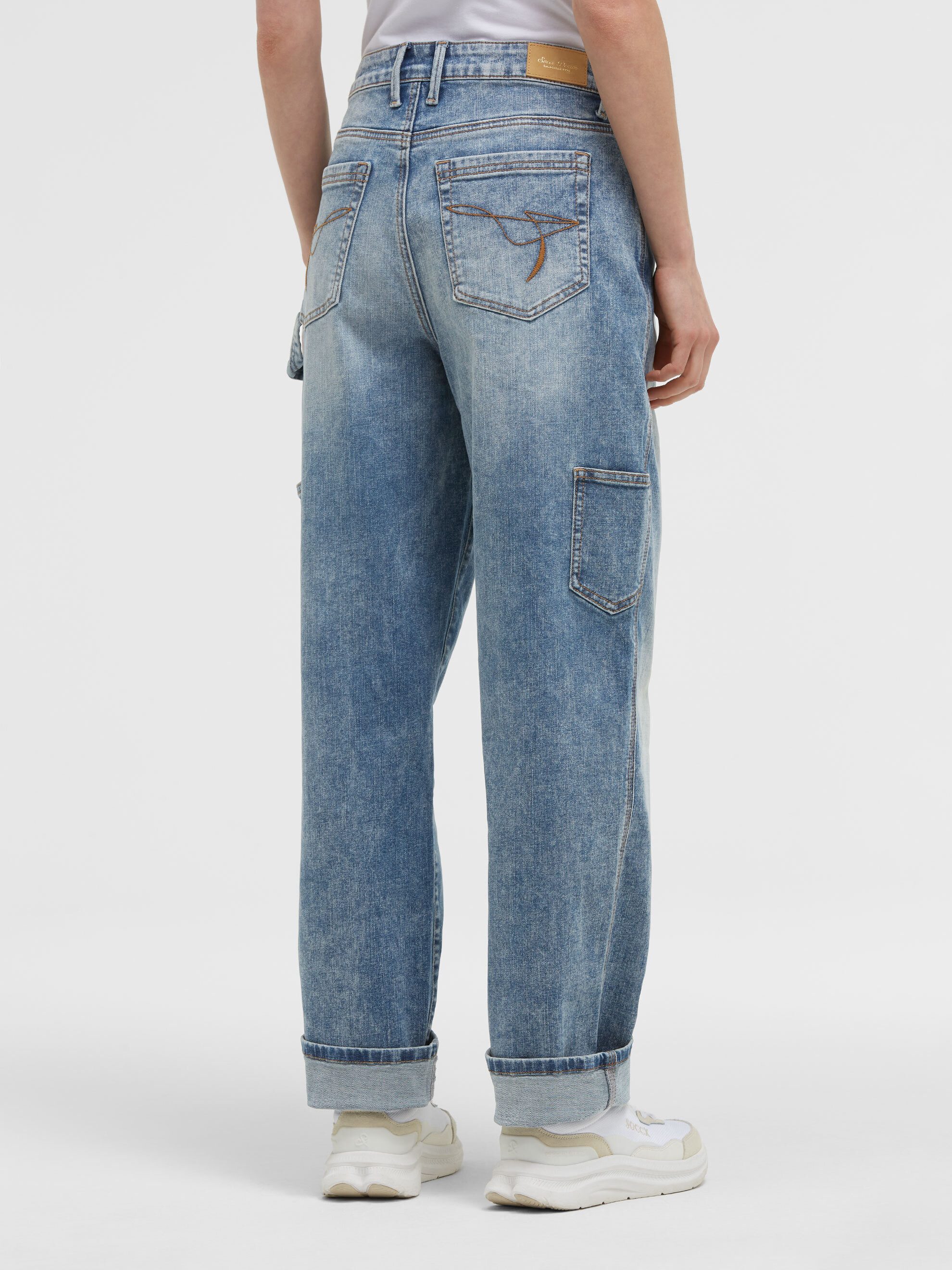 SOCCX Loose-fit-Jeans mit schmalem Bein – Bild 5 von 5