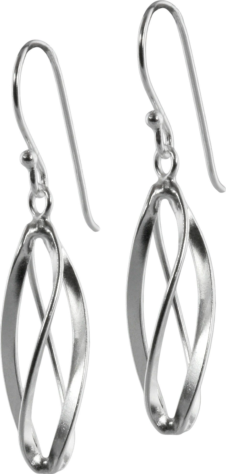 SilberDream Paar Ohrhänger SilberDream Ohrringe Damen 925 Silber (Ohrhänger), Hakenverschluss (Hakenverschlussbrisur) Verschluß Ohrhänger aus 925 St