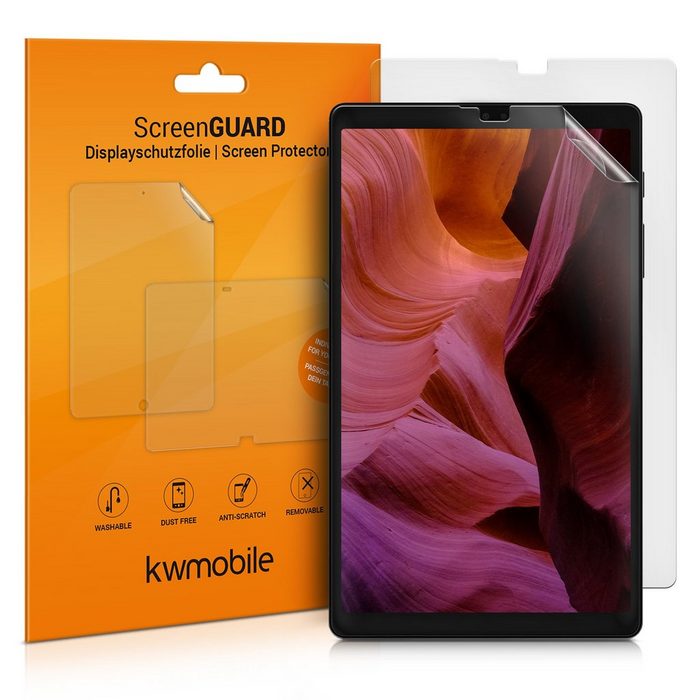 kwmobile Schutzfolie 2x Folie für Samsung Galaxy Tab A7 Lite 8.7 (2021) Full Screen Tablet Schutzfolie entspiegelt