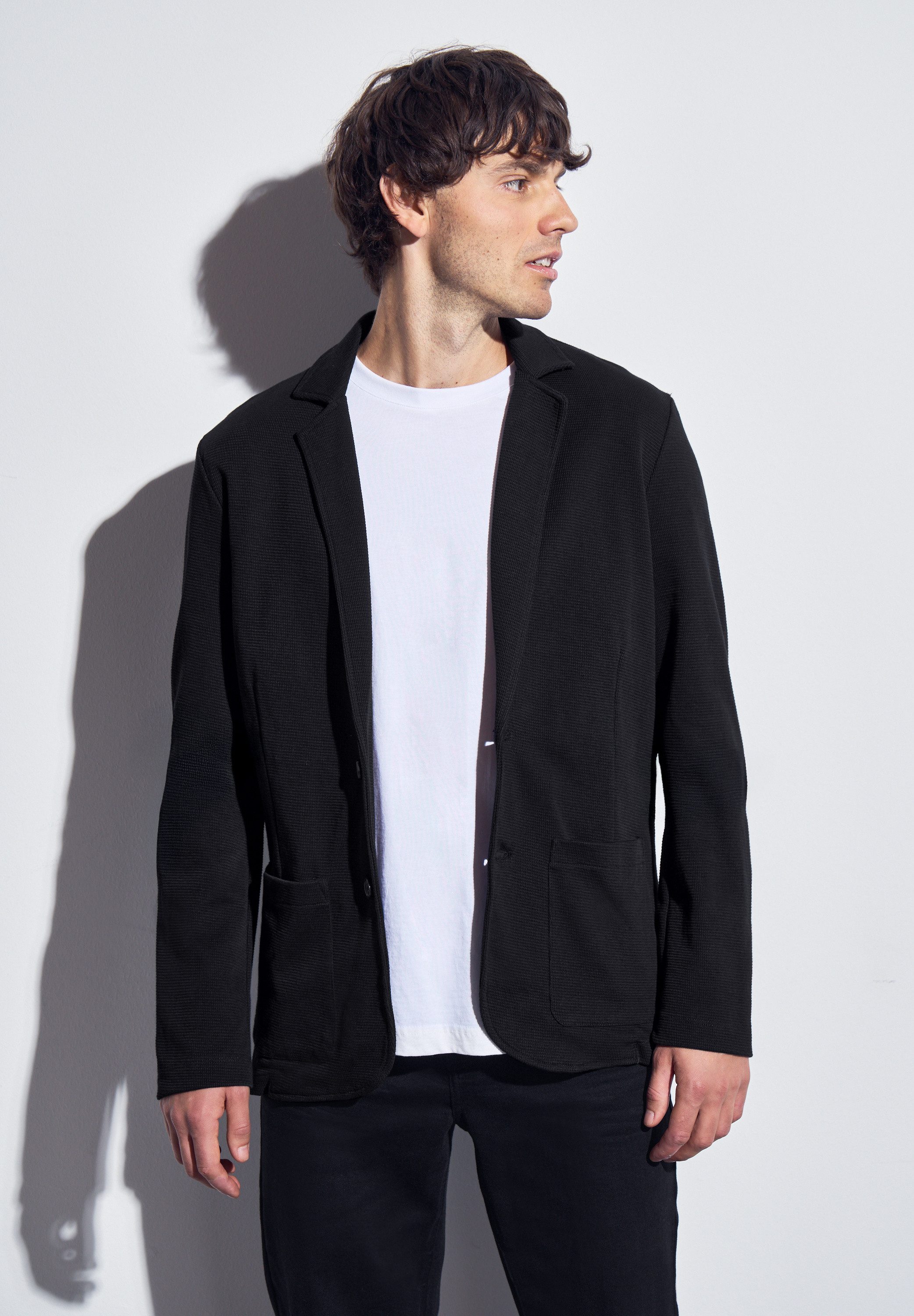 STREET ONE MEN Sakko aus reiner Baumwolle günstig online kaufen