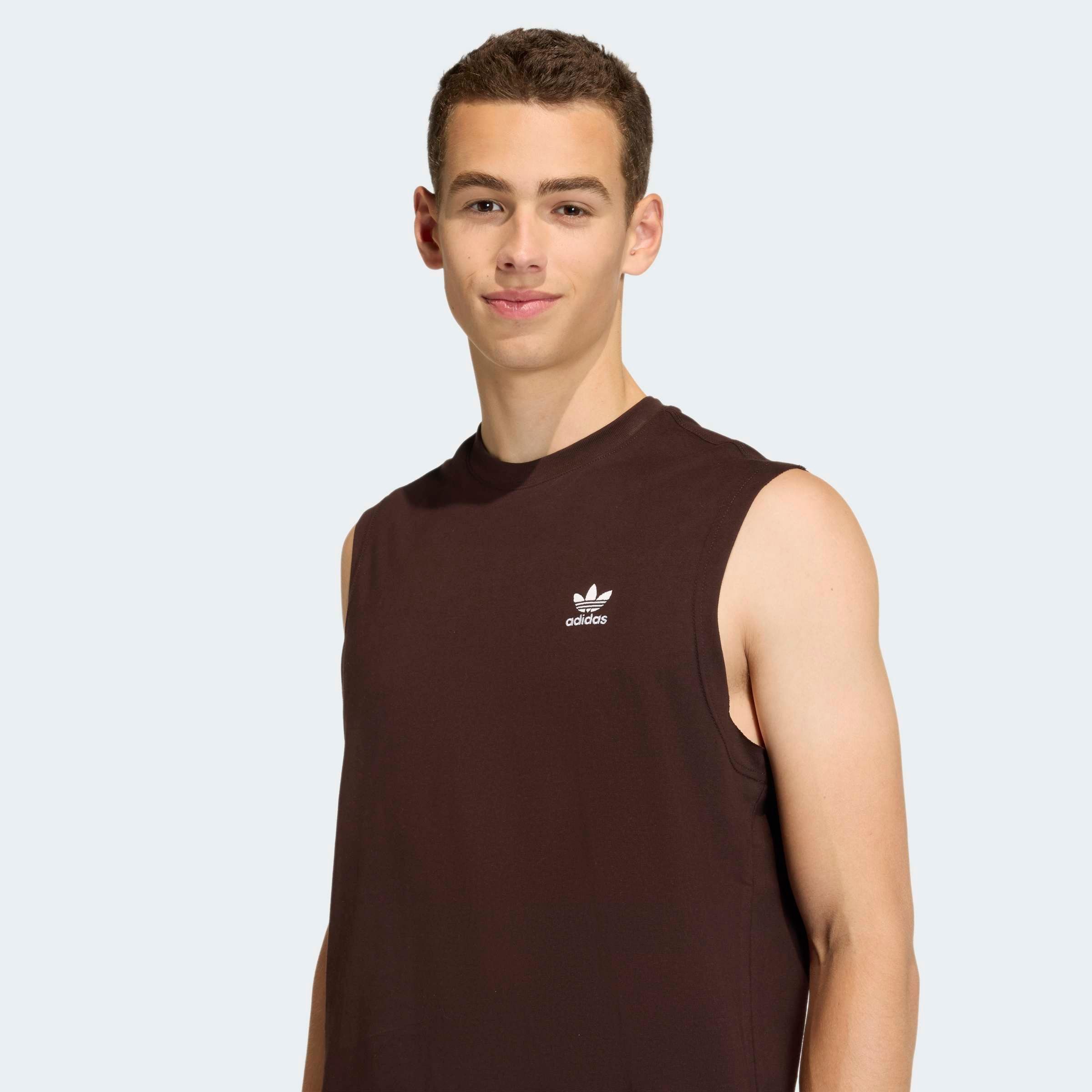 adidas Originals Tanktop TREFOIL ESSENTIALS, ÄRMELLOS günstig online kaufen