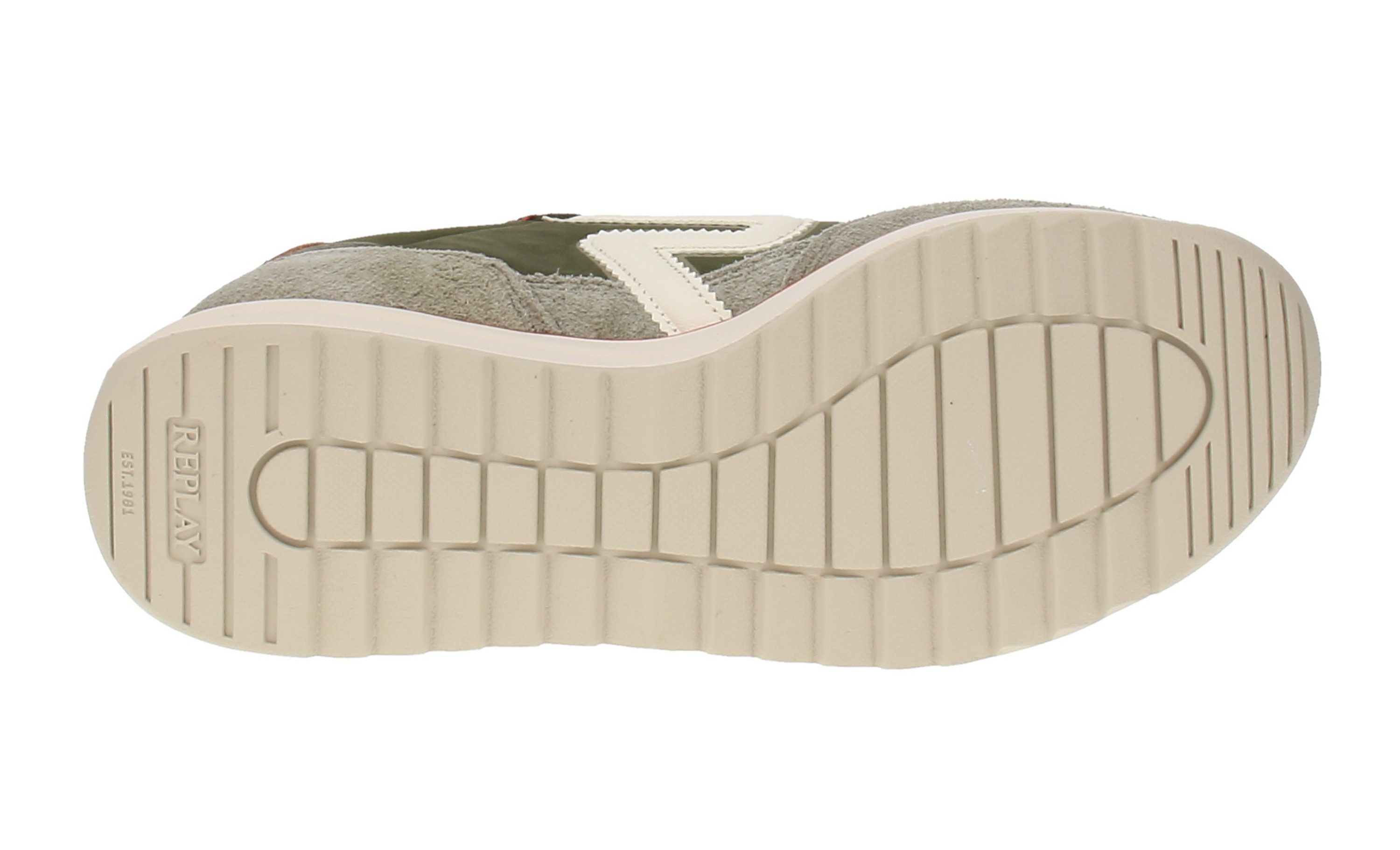 Replay Replay Yard Origin GMSIB C0003L - Herren Sneaker - 1908-Light-Khaki Sneaker