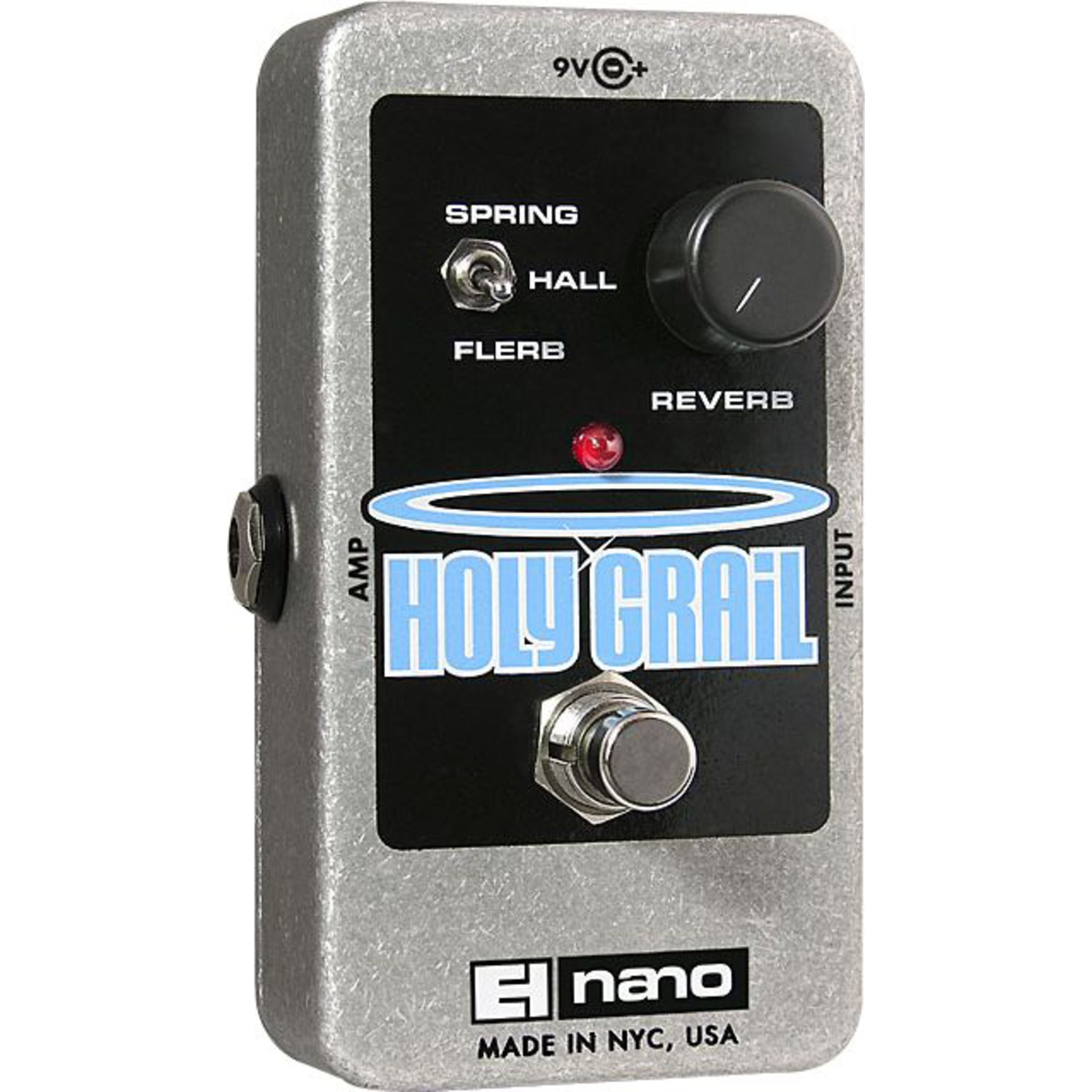 Electro Harmonix Musikinstrumentenpedal, (Effekte, Delays/Echos/Reverb), Nano Holy Grail - Effektgerät für Gitarren