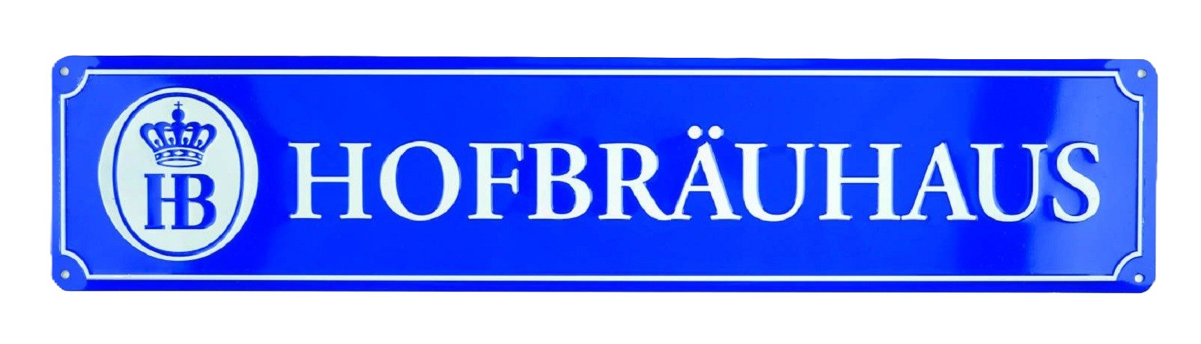 Hofbräuhaus München Metallschild Strassenschild "Hofbräuhaus", Witzige und dekorative Wandgestaltung