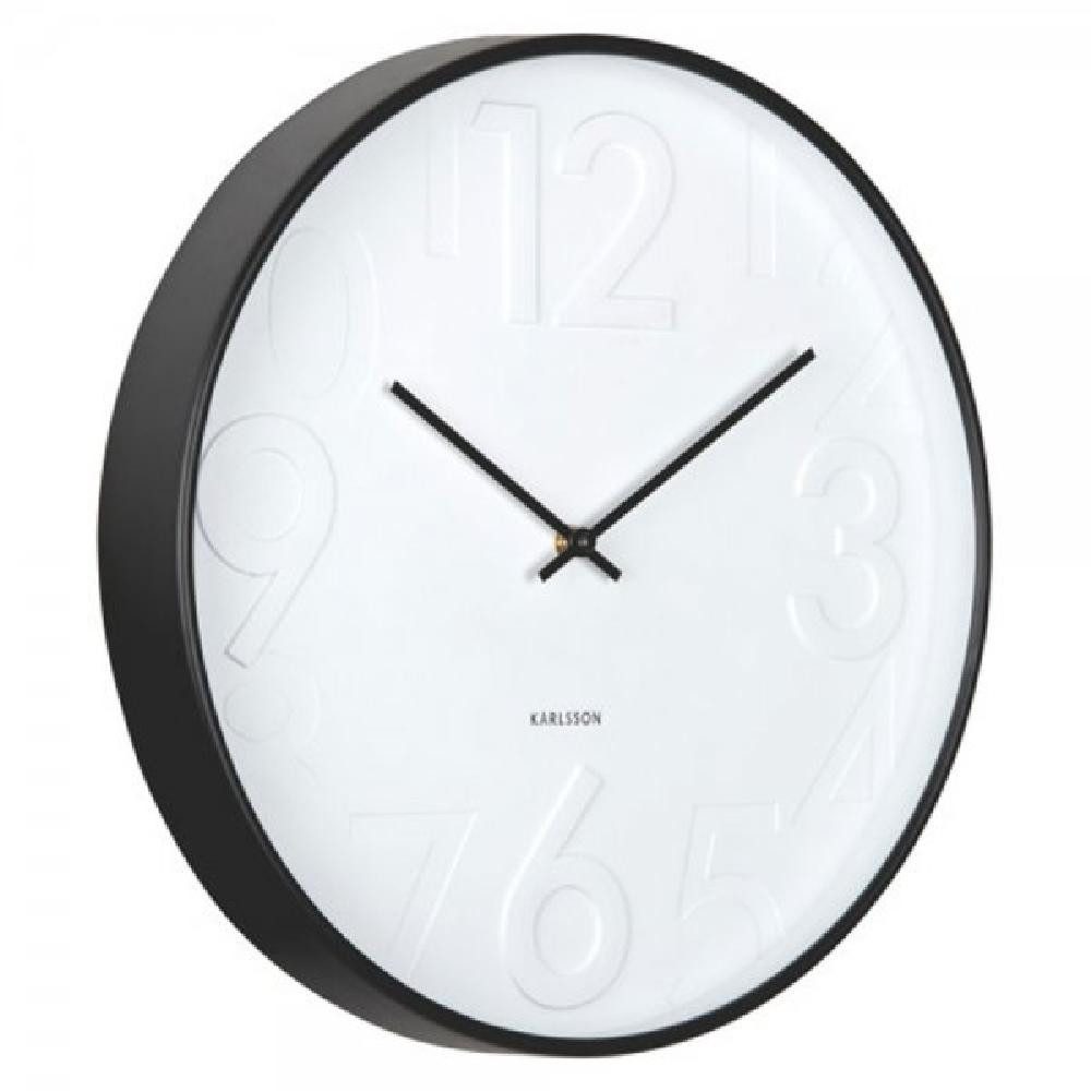 Karlsson Uhr Wanduhr Ayuno Black günstig online kaufen