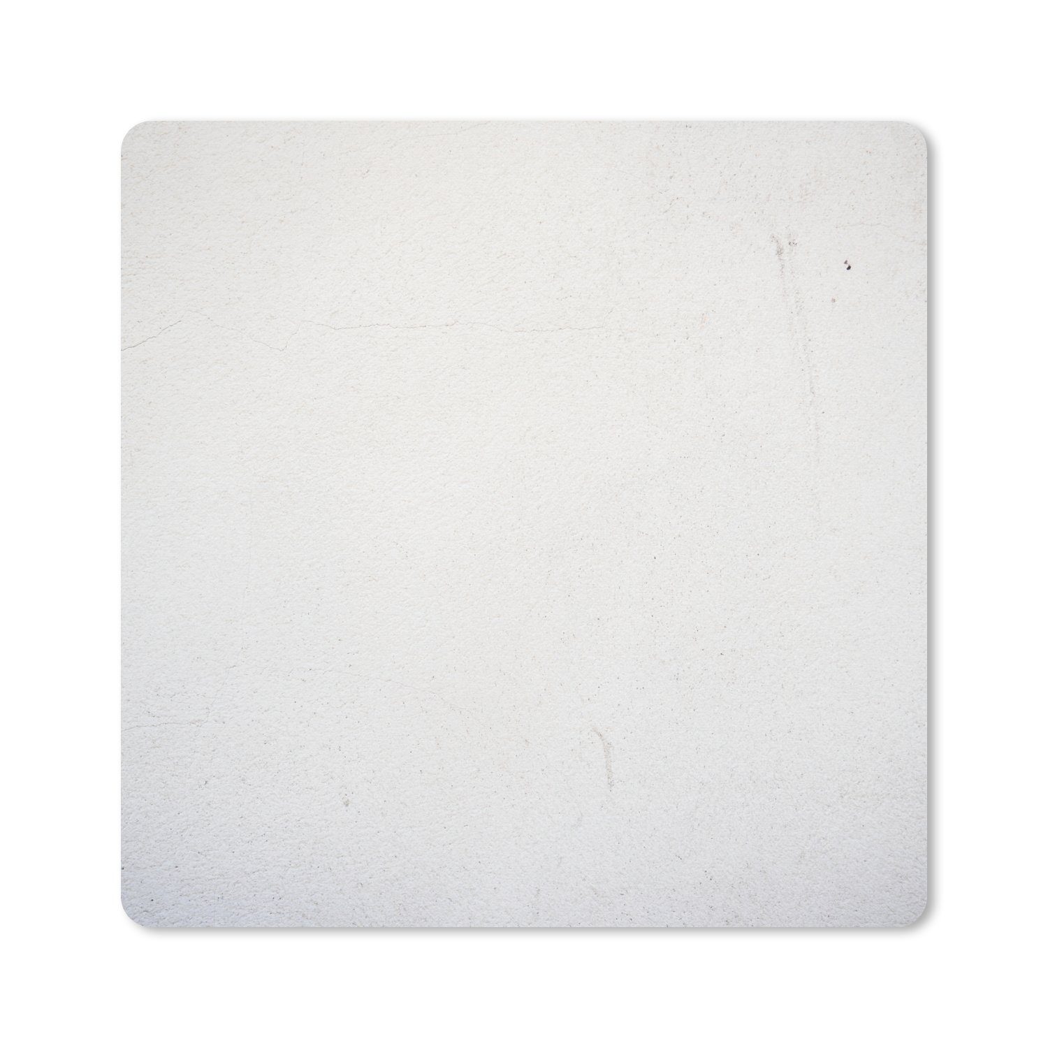 MuchoWow Mauspad Beton - Weiß - Modern (1-St), Mauspad groß, Zubehör für Gaming Zimmer, Desk Mat, 80x80 cm