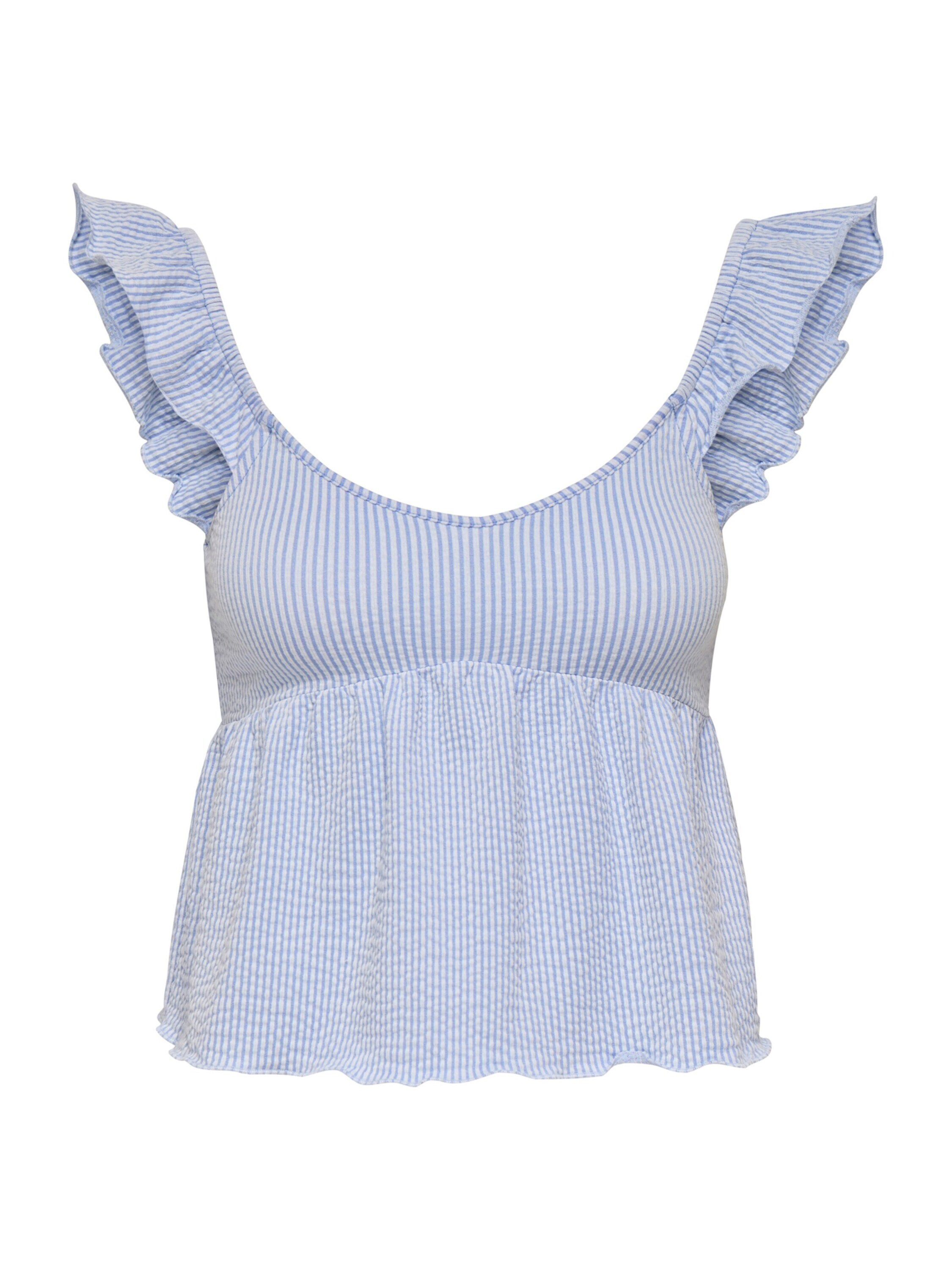 ONLY Funktionsbluse ONLMISTY (1-tlg) Drapiert/gerafft
