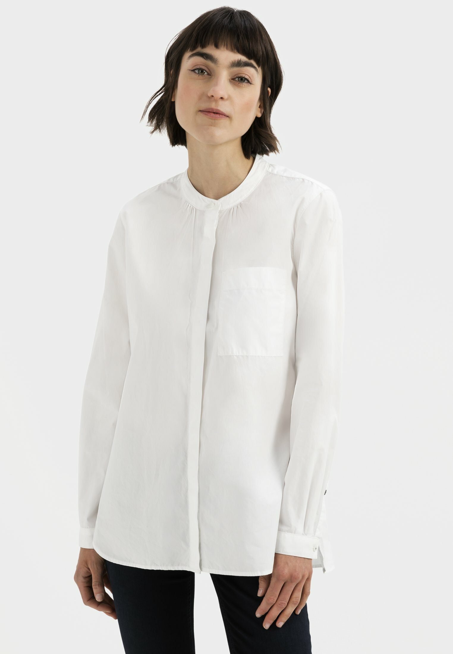 Langarmbluse aus Organic Cotton
