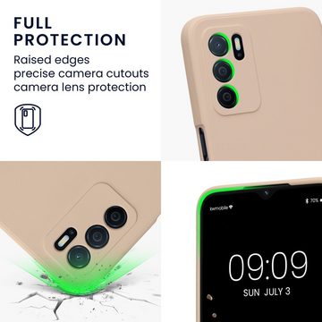 kwmobile Handyhülle Slim Case für Oppo A16 / A16s / A54s, Hülle Silikon Handy - Handyhülle gummiert