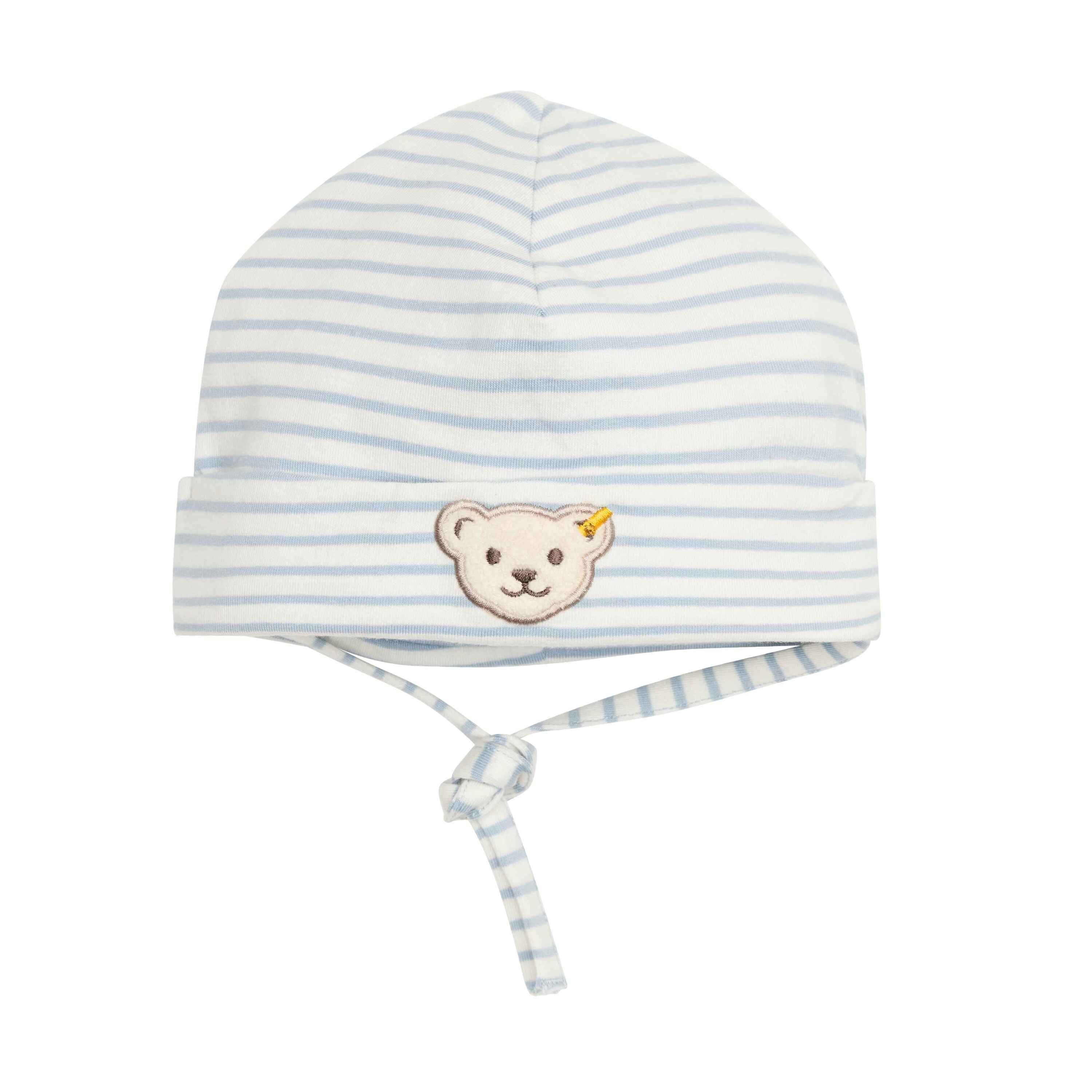 Steiff Strickmütze Mütze GOTS Baby Wellness ohne Bommel