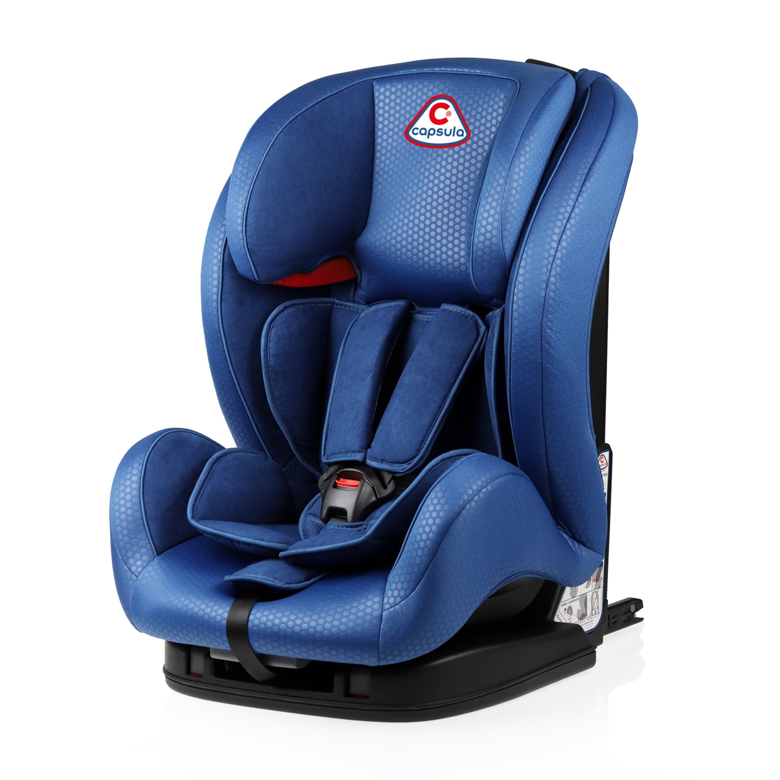 capsula® Autokindersitz Kindersitz mit Isofix MT6X blau, ab: ab 9 Monaten, 5-Punkt-Gurt