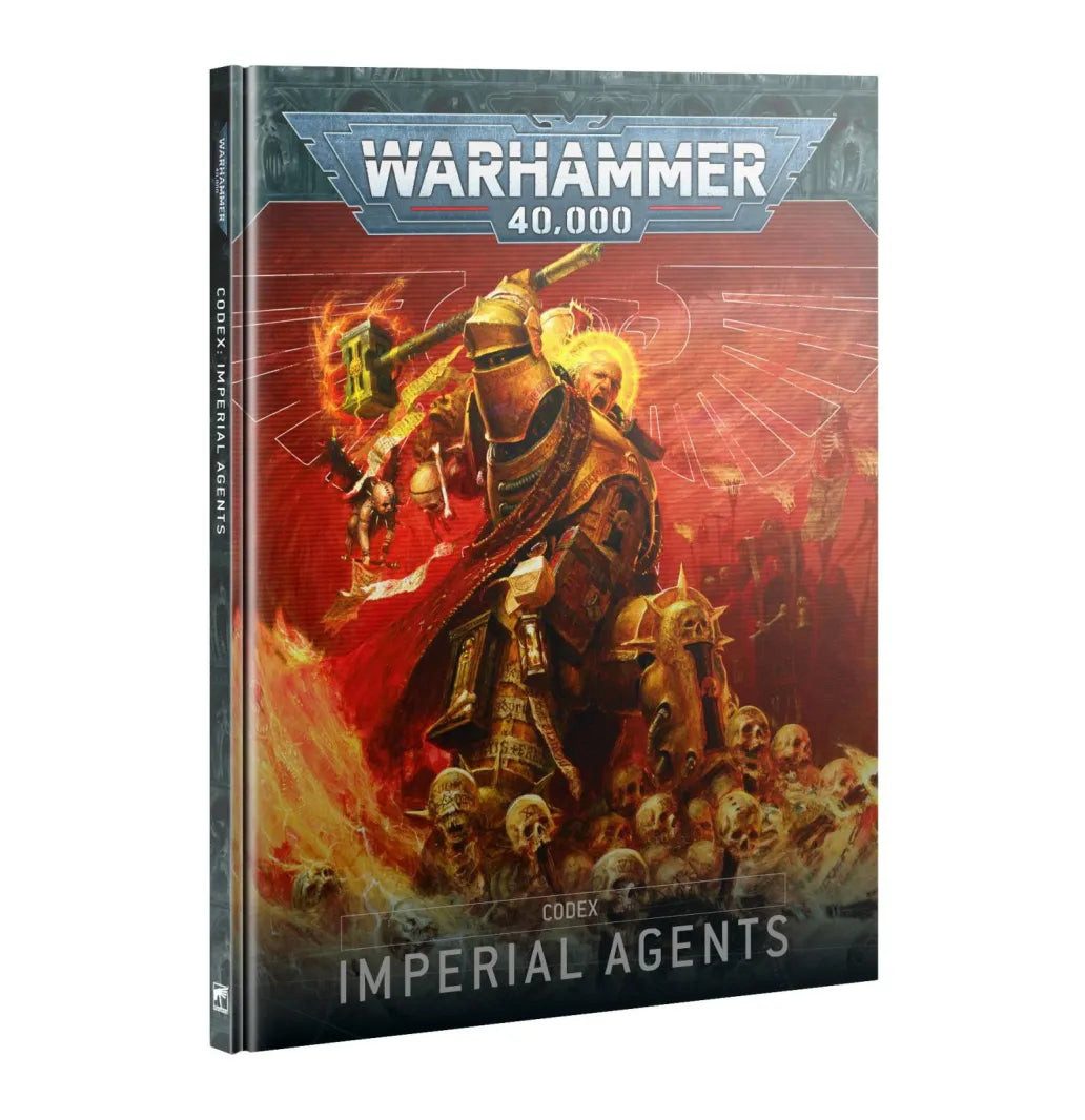 Spielfigur Warhammer 40.000 Imperial Agents Codex Englisch