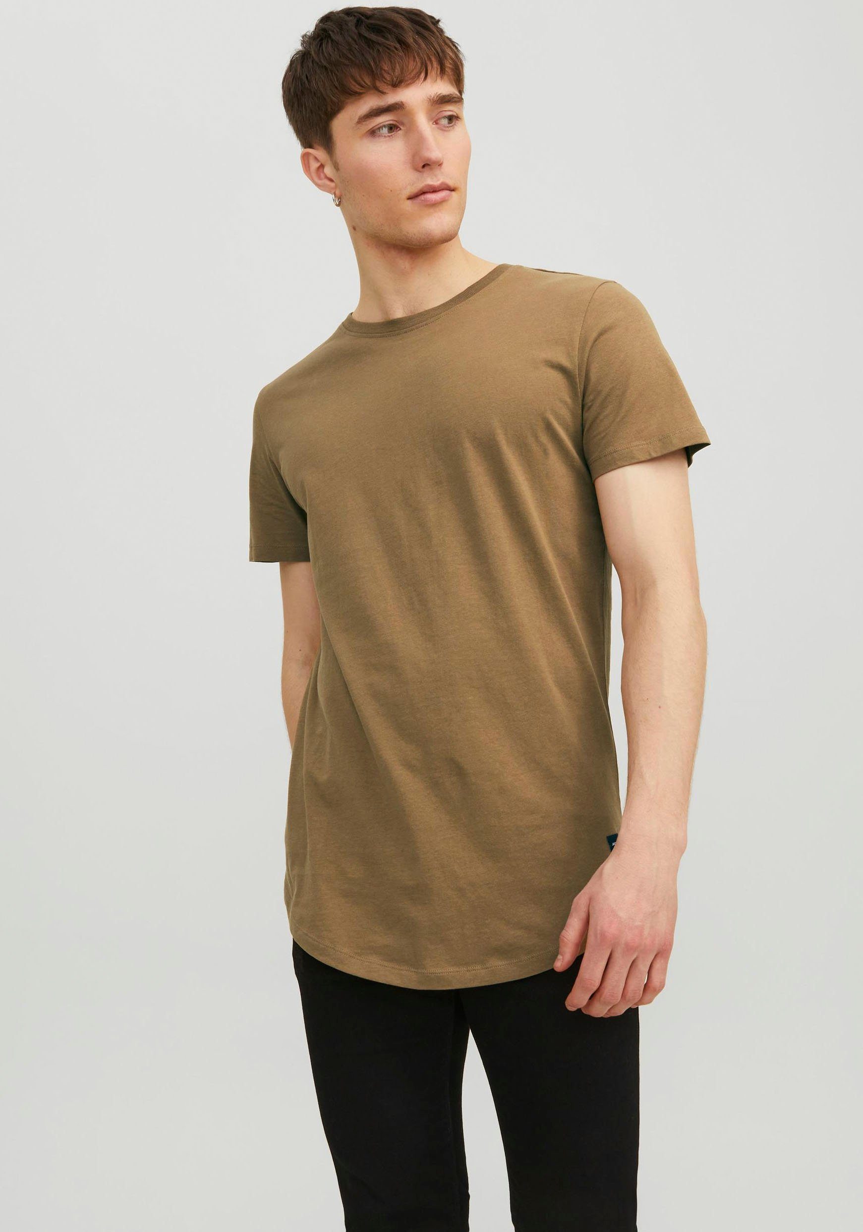 Jack & Jones Rundhalsshirt JJENOA TEE SS CREW NECK NOOS