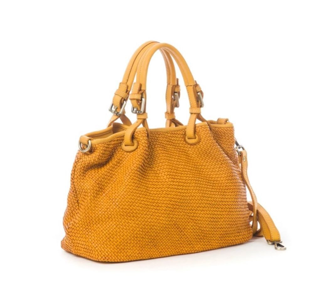 BZNA Handtasche Erna Designer geflochten Damen günstig online kaufen
