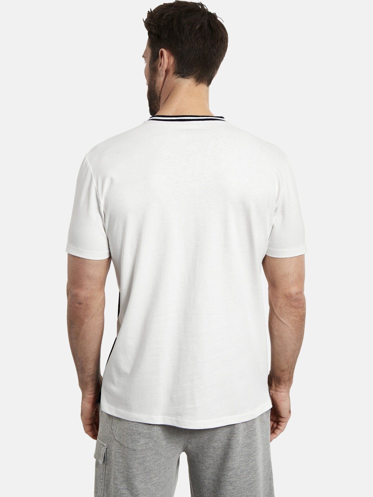 Vanderstorm JADON mit einfarbigem Rückenteil Jan T-Shirt