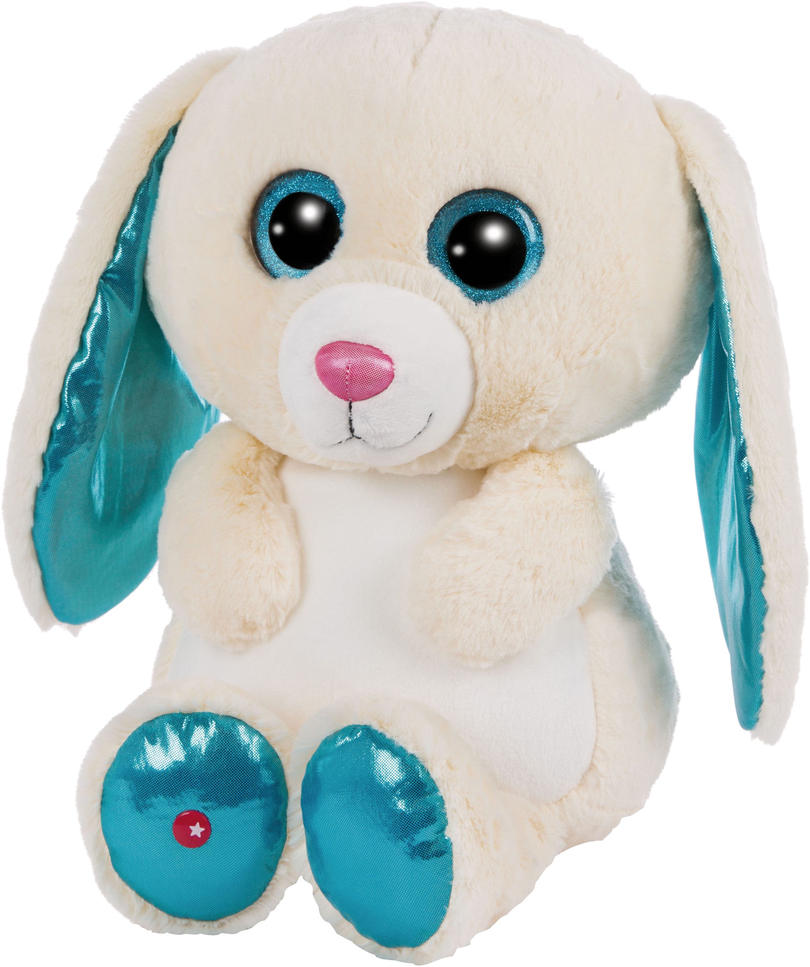 Nici Kuscheltier Glubschis, Hase Wolli-Dot, 45cm