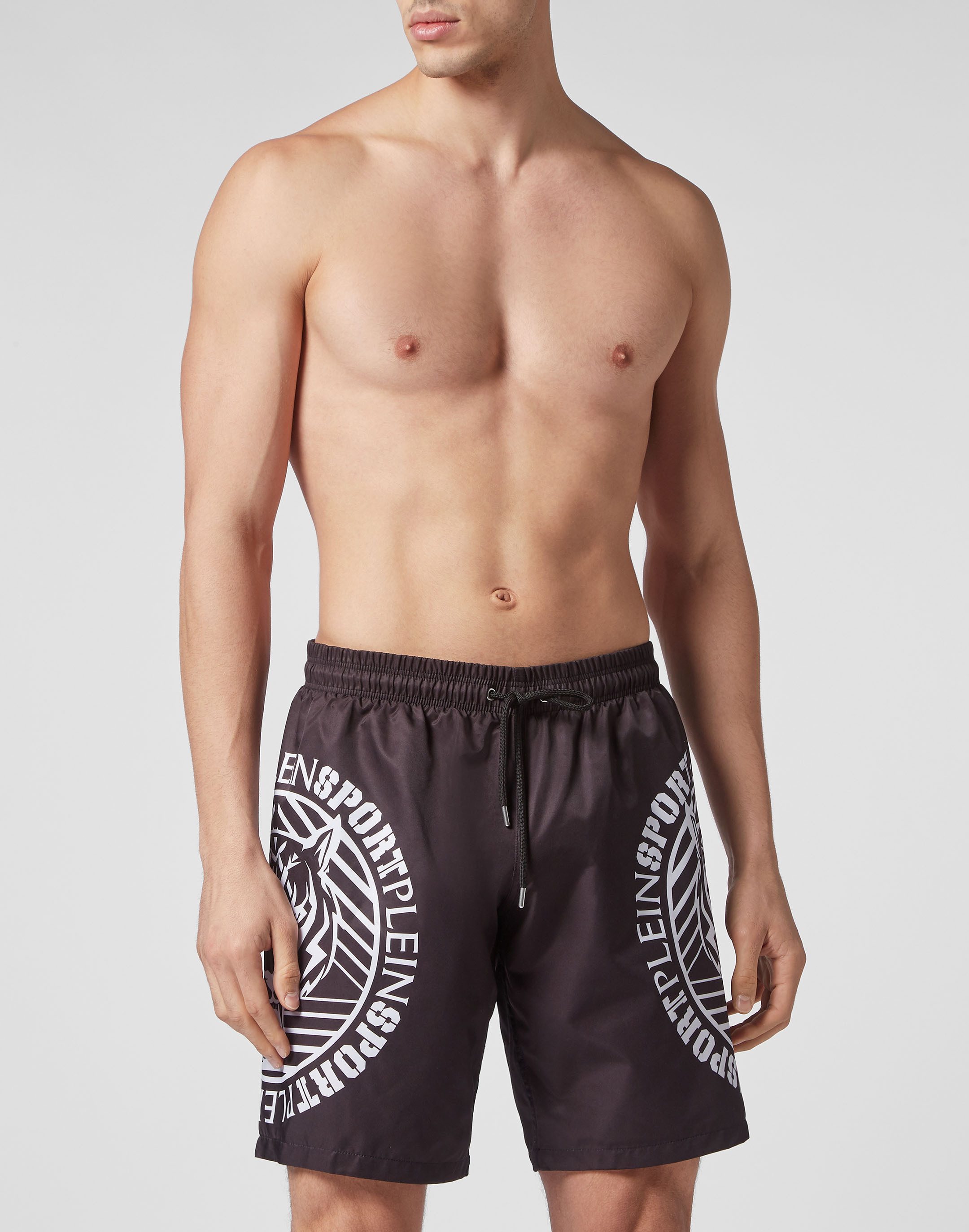 PLEIN SPORT Badehose Tiger