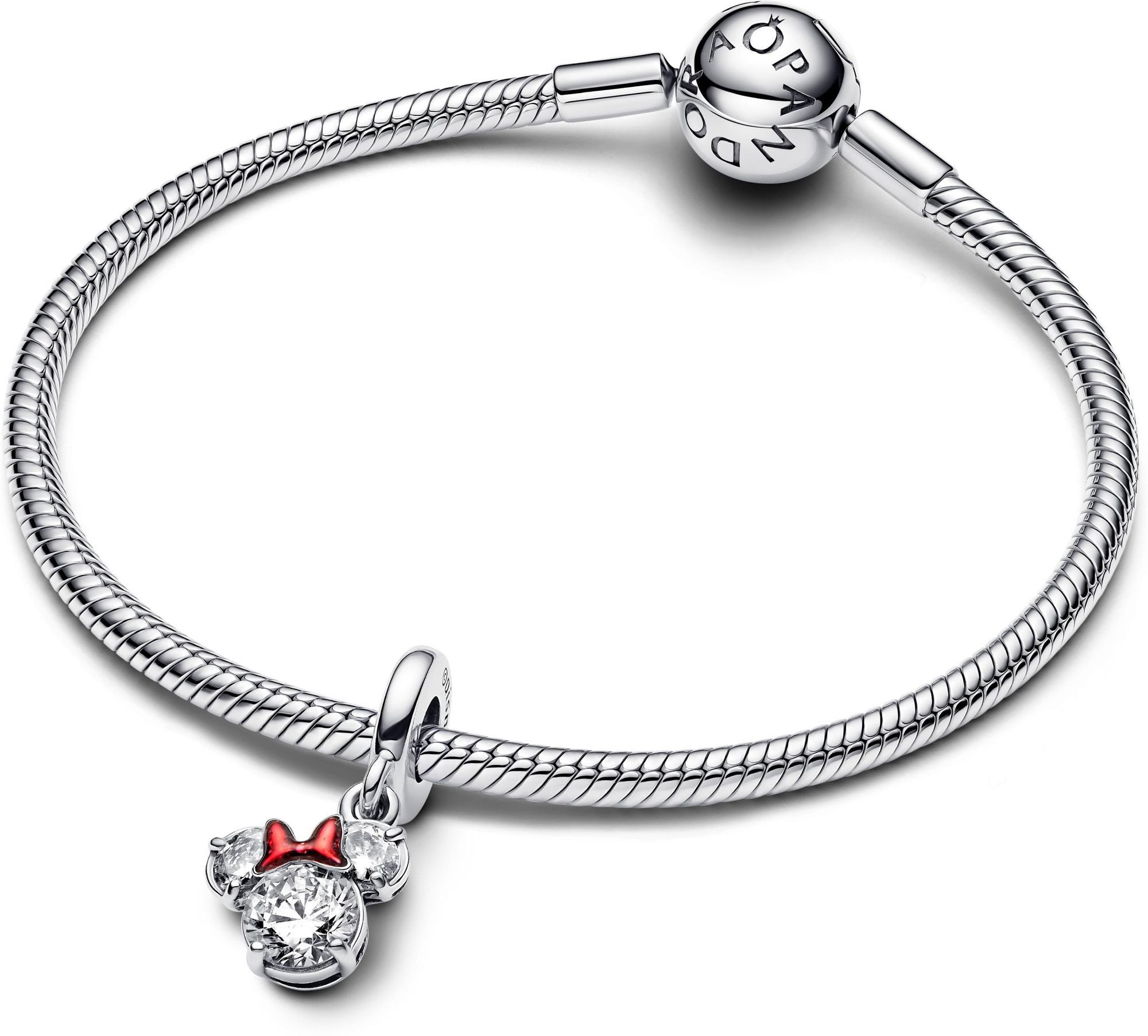 Pandora Kettenanhänger Pandora Sterling silver Enamel Cubic Zirconia Red 79 günstig online kaufen
