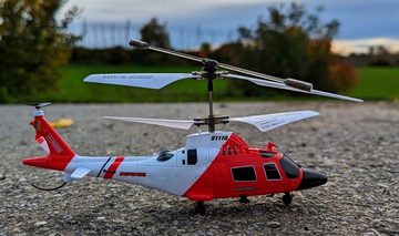 BruKa RC-Helikopter RC Helikopter der Küstenwache AUGUSTA ferngesteuerter Hubschrauber