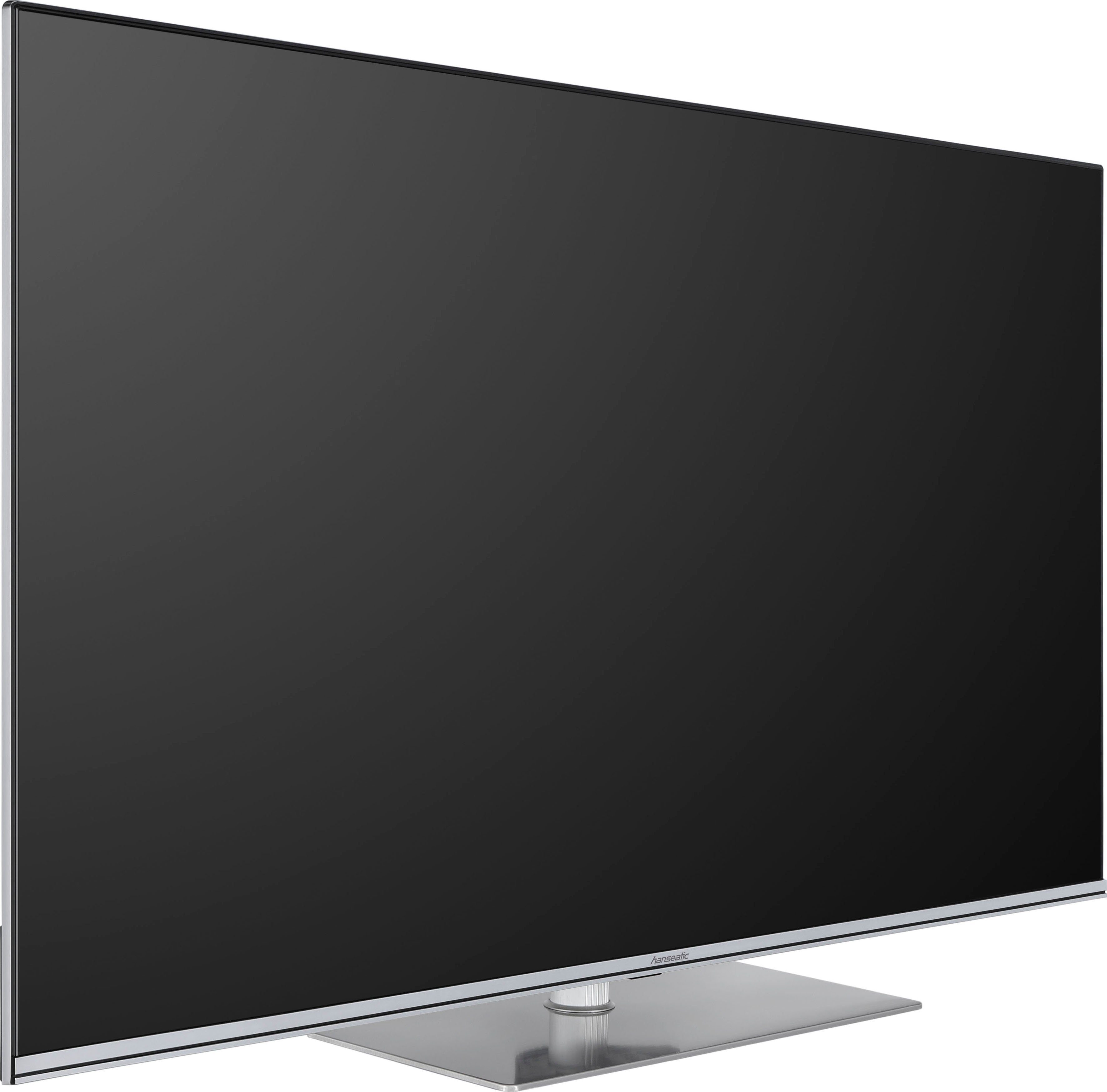 Android Zoll, 4K QLED-Fernseher Hanseatic cm/50 50Q850UDS TV, Ultra (126 Smart-TV) HD,
