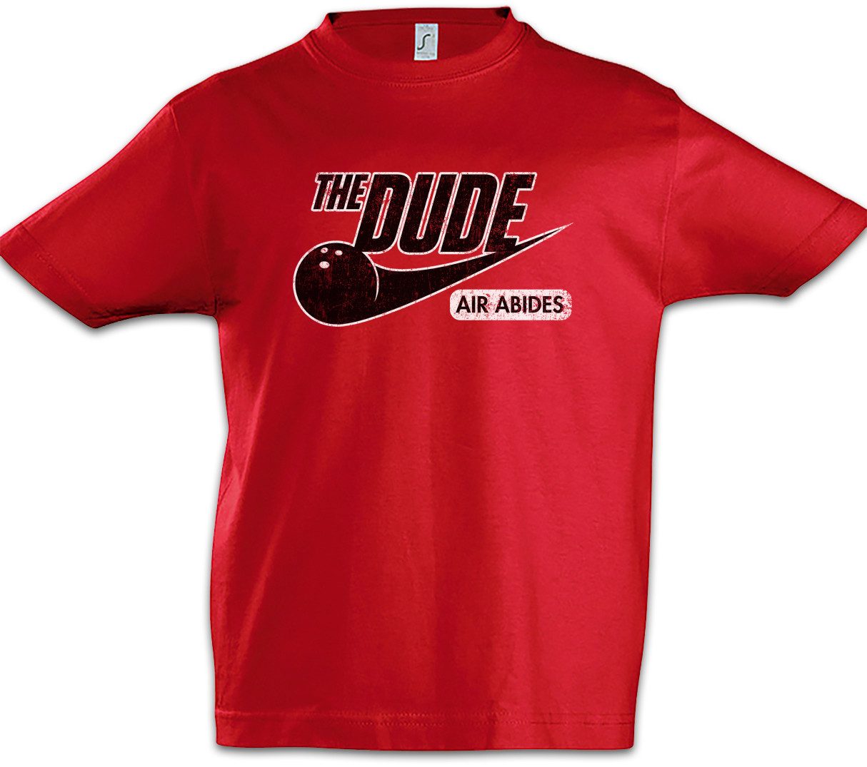 Print-Shirt Dude Air Kinder T-Shirt The Dude Big Walter Lebowski Sobchak Bowling