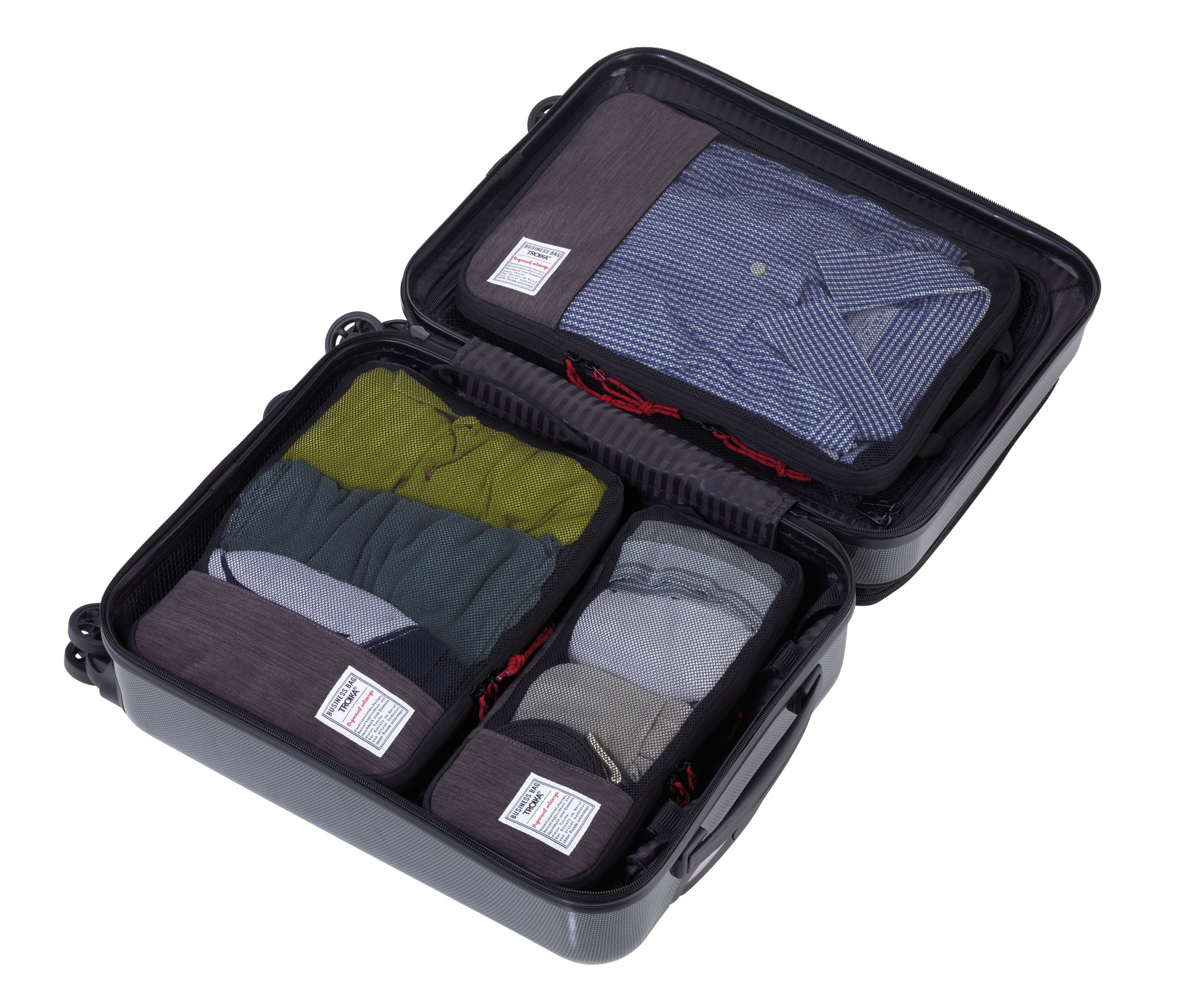 TROIKA Reisetasche BUSINESS PACKING CUBES