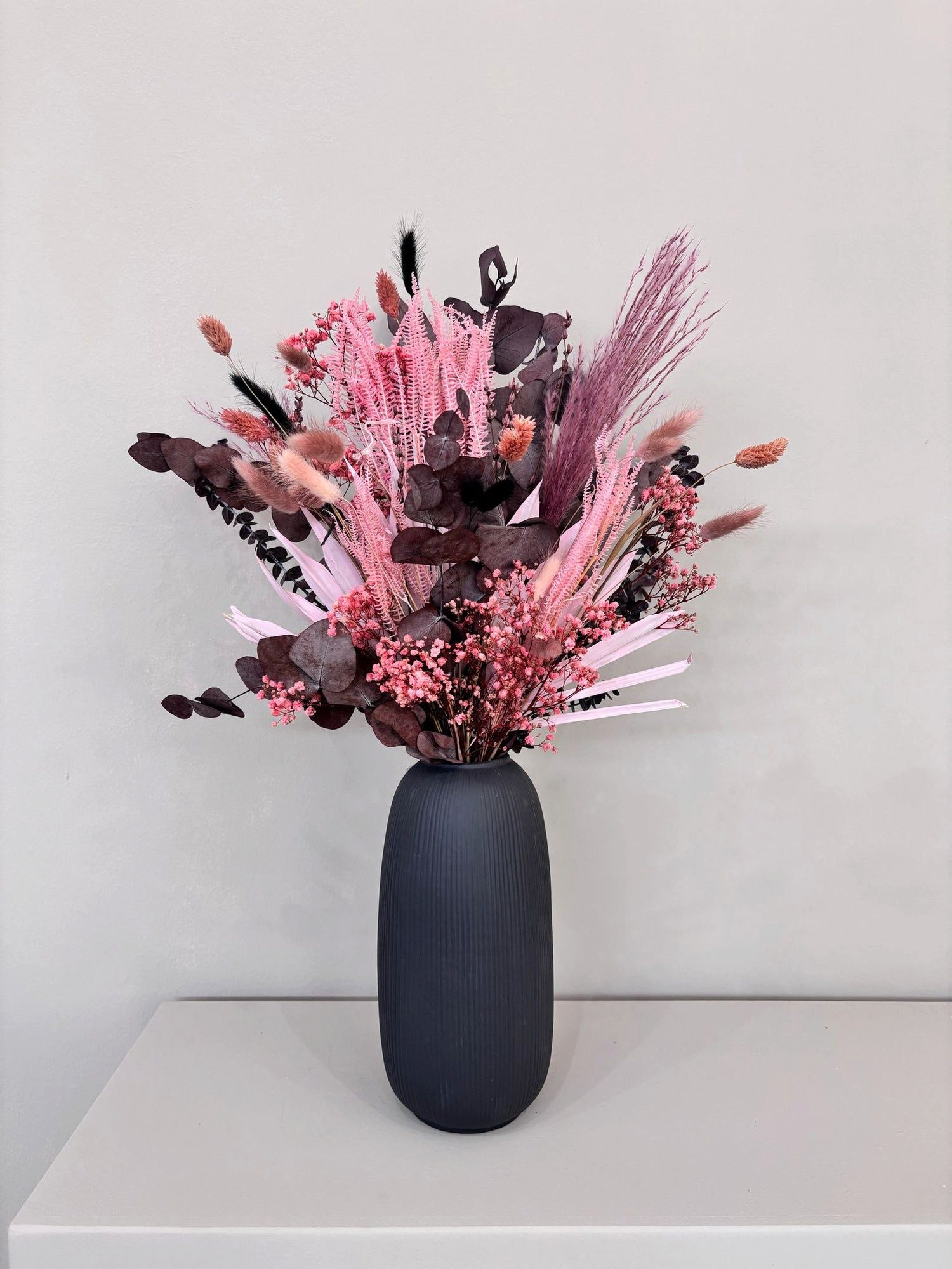 Trockenblume Lavendel, Farn, Eukalyptus, Schleierkraut, Pampasgras, Lagurus günstig online kaufen