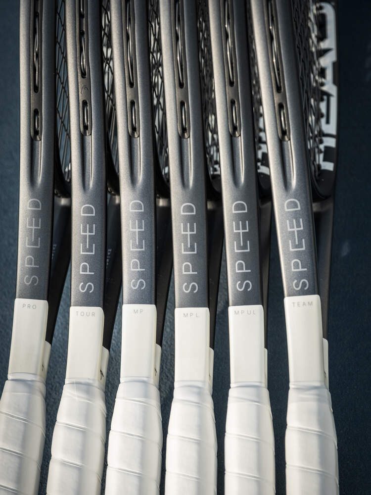 Head Tennisschläger Speed Tour 97in/305g/Turnier 2026 schwarz/weiss - unbesaitet