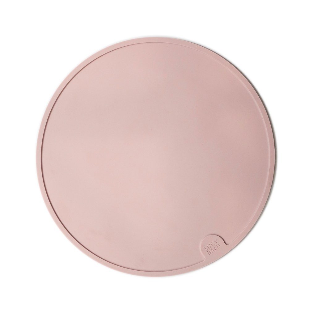 LucyBalu Napfunterlage CIRCLE (29cm), für Katzen, verschiedene Farben, lebensmittelechtes Silikon